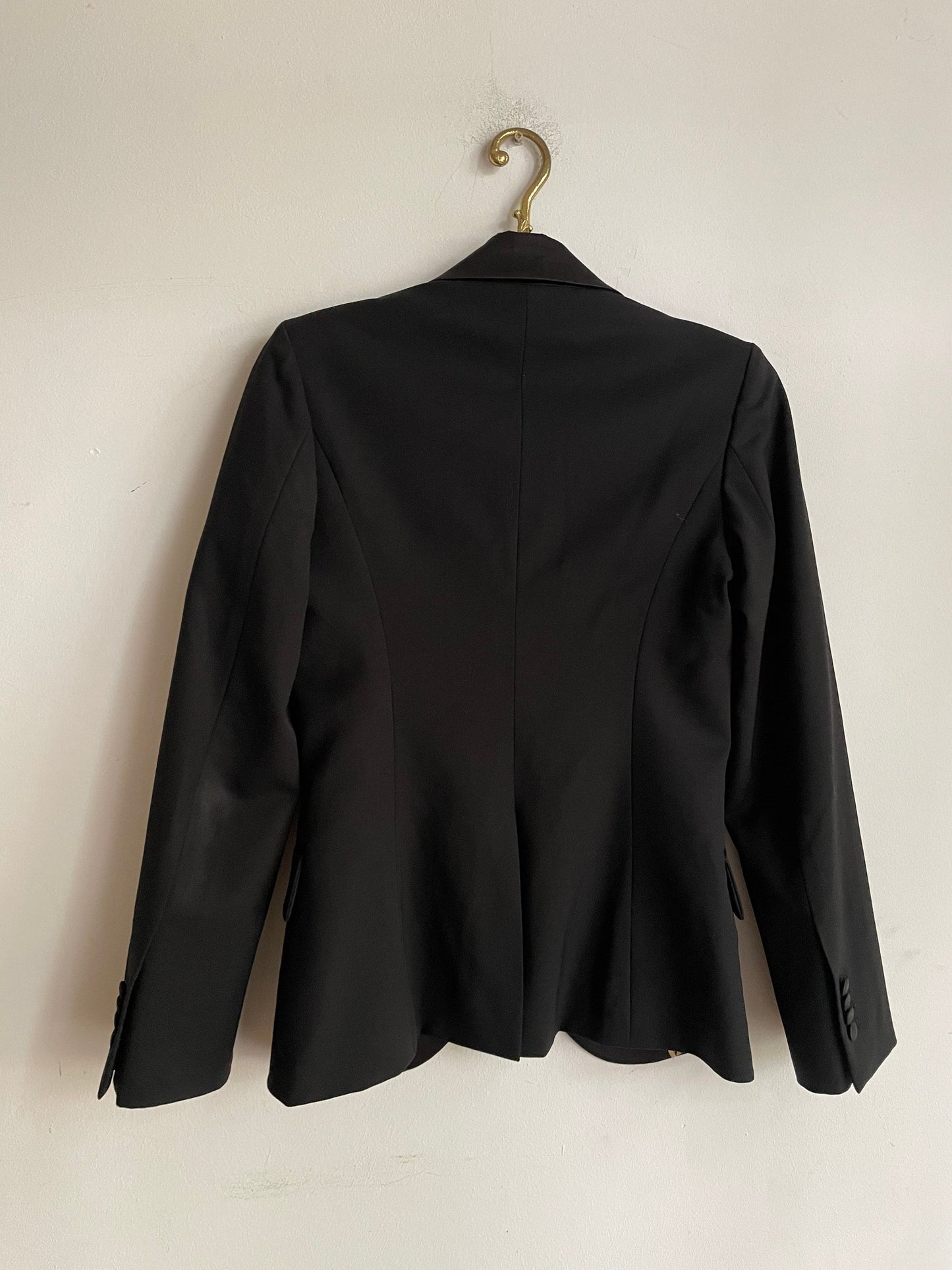 Vintage Tommy Hilfiger black smart blazer, Elegant women blazer,