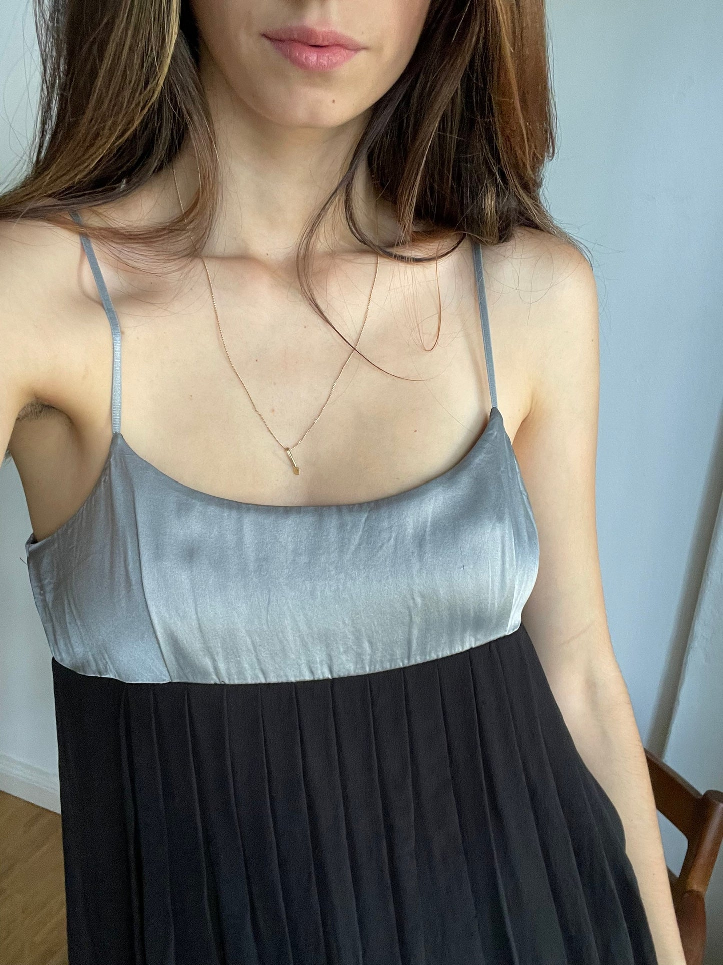 Sweet black and silver formal bubble dress, Short y2k dress, NYE party dress, Minimalist black dress, LBD, Little black dress, short dress