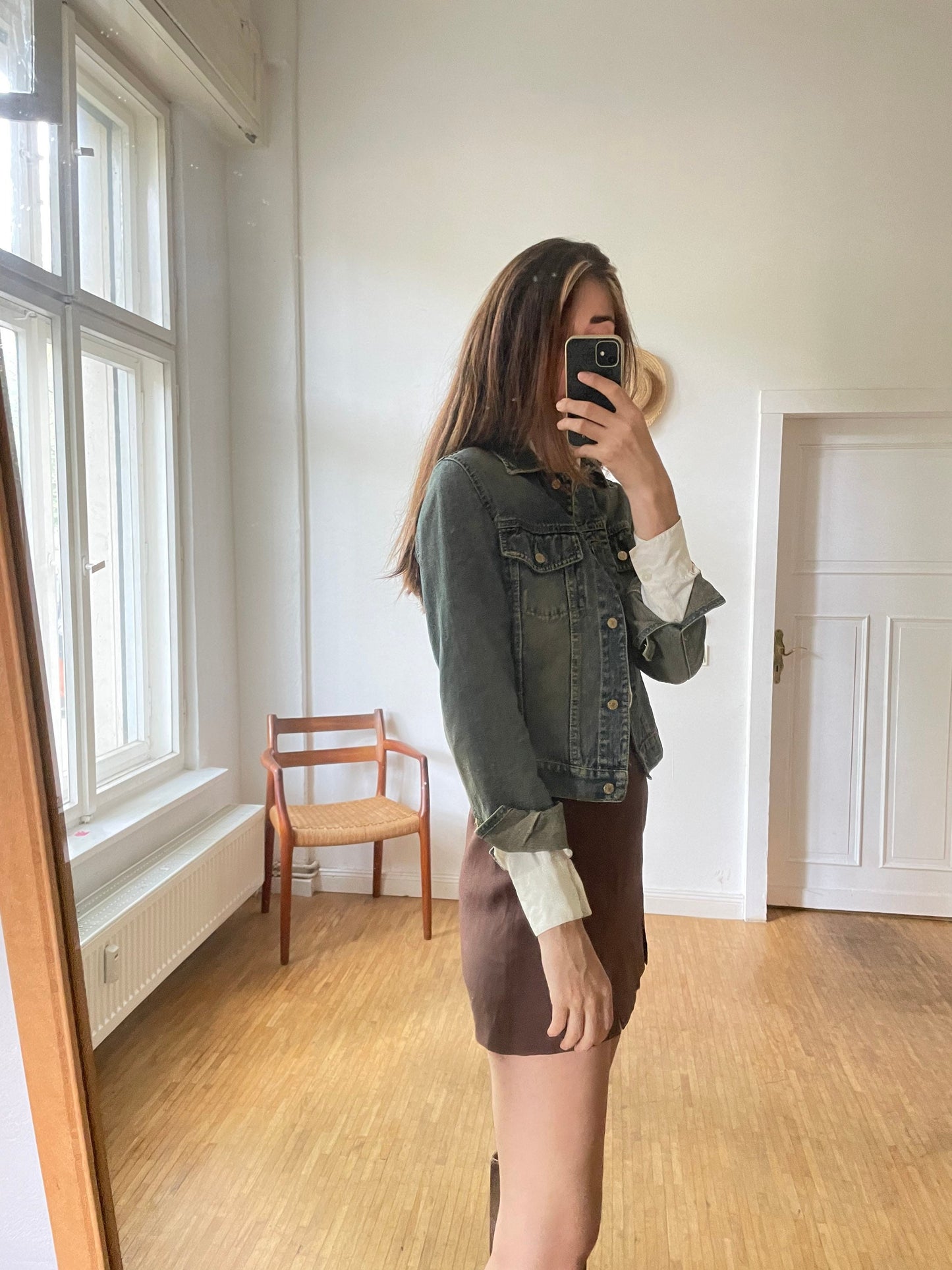 Vintage Patrizia Pepe denim jacket, Jeans coat, 90s aesthetic, Vintage Blue Women's Denim summer jacket, Designer clothing