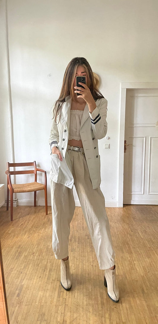 Ralph Lauren sailor chic jacket, Yacht fashion, Designer jacket, Vintage designer fashion