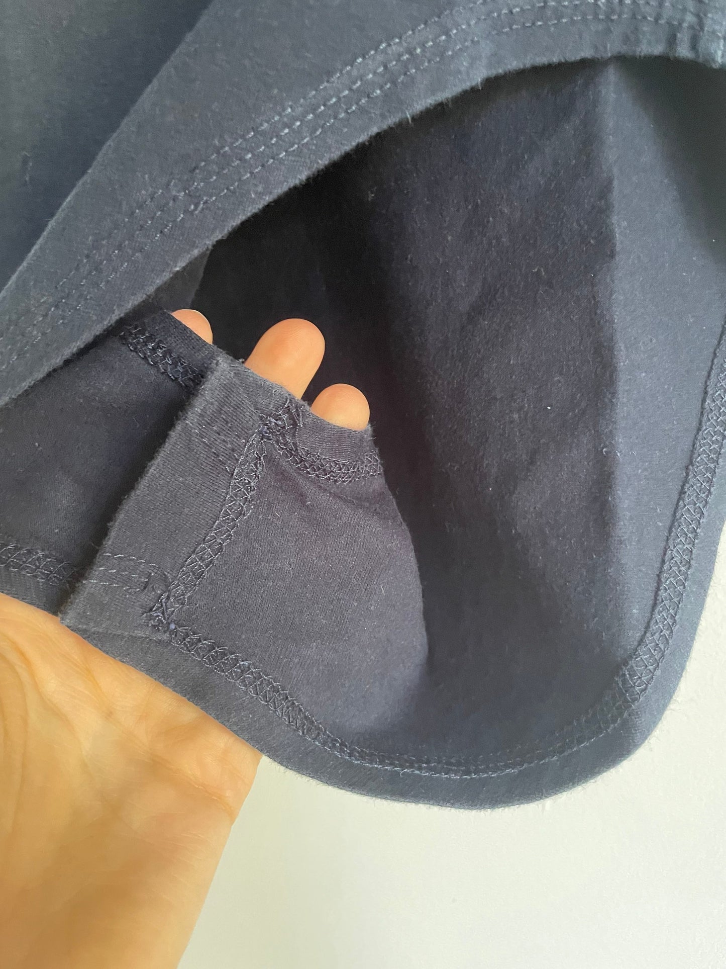 Vintage Marine body, Retro blue bodysuit, S