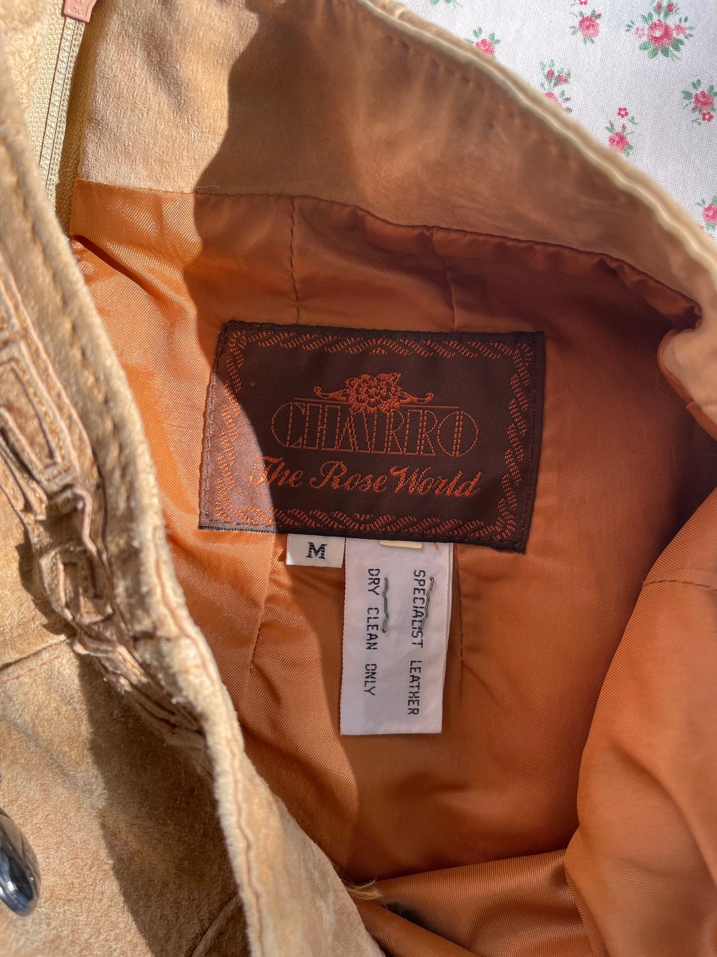 Oatmeal Suede Leather Mini Skirt — additional view 10