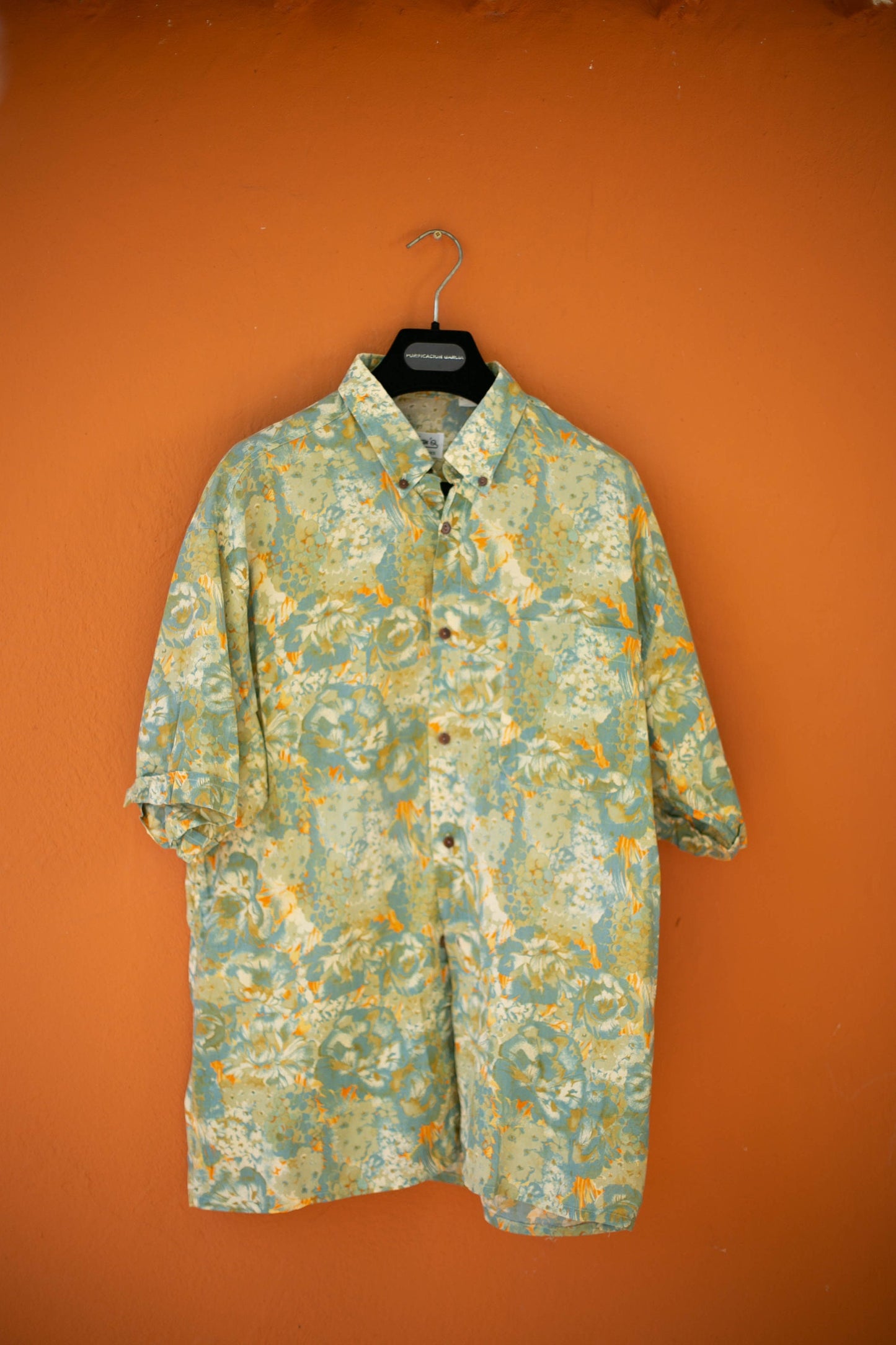 Vintage groovy woman blouse, Oversized shirt, Retro woman shirt, 80'S abstract blouse, Mod shirt