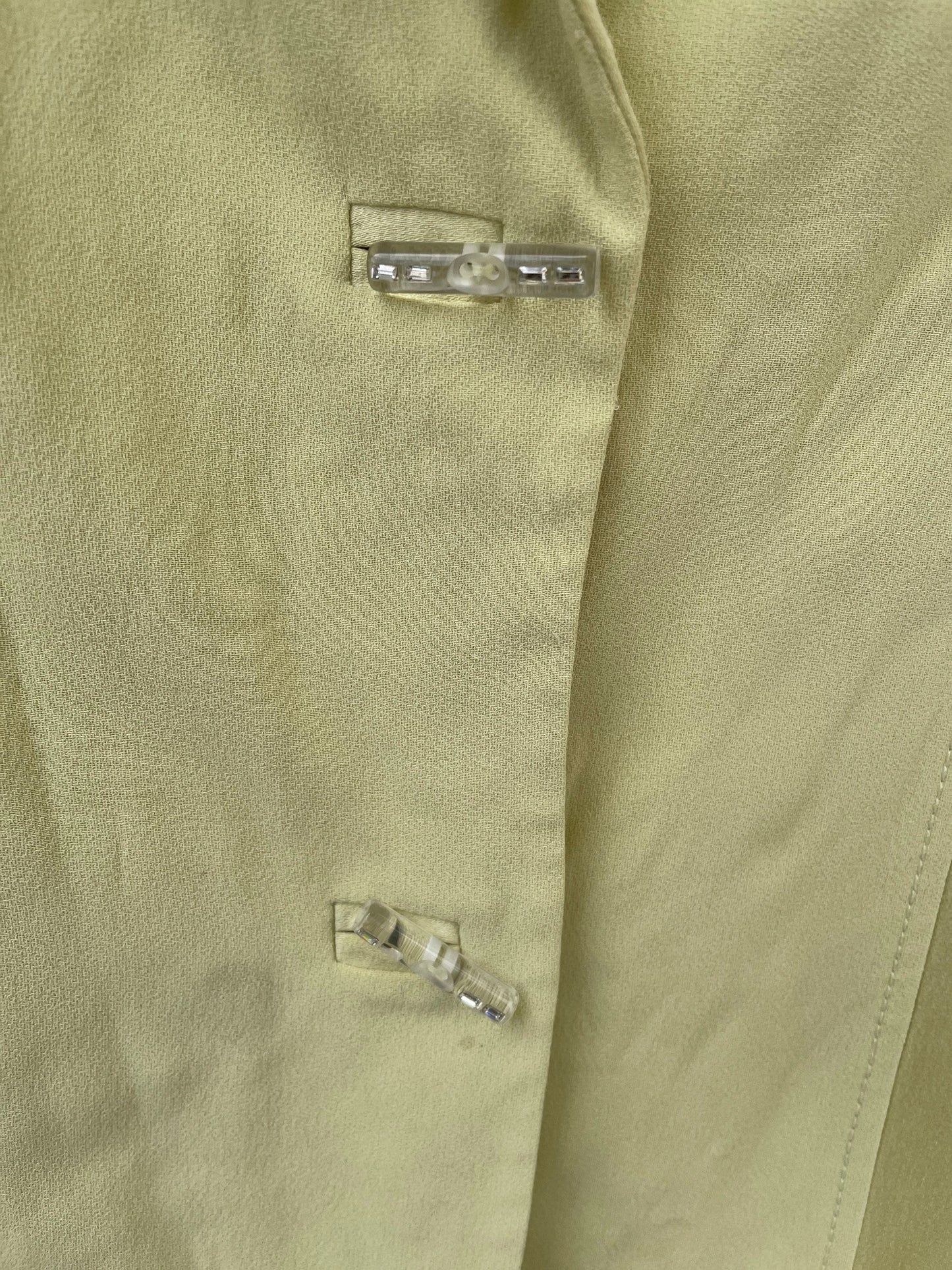 Vintage apple green Marta Palmieri formal blazer jacket, Feminine event wear, Classic design blazer