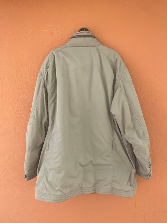 Polo Ralph Lauren puffer jacket beige men's size 2XB Big / vintage streetwear / designer / winter jacket / warm jacket / vintage puffer / RL