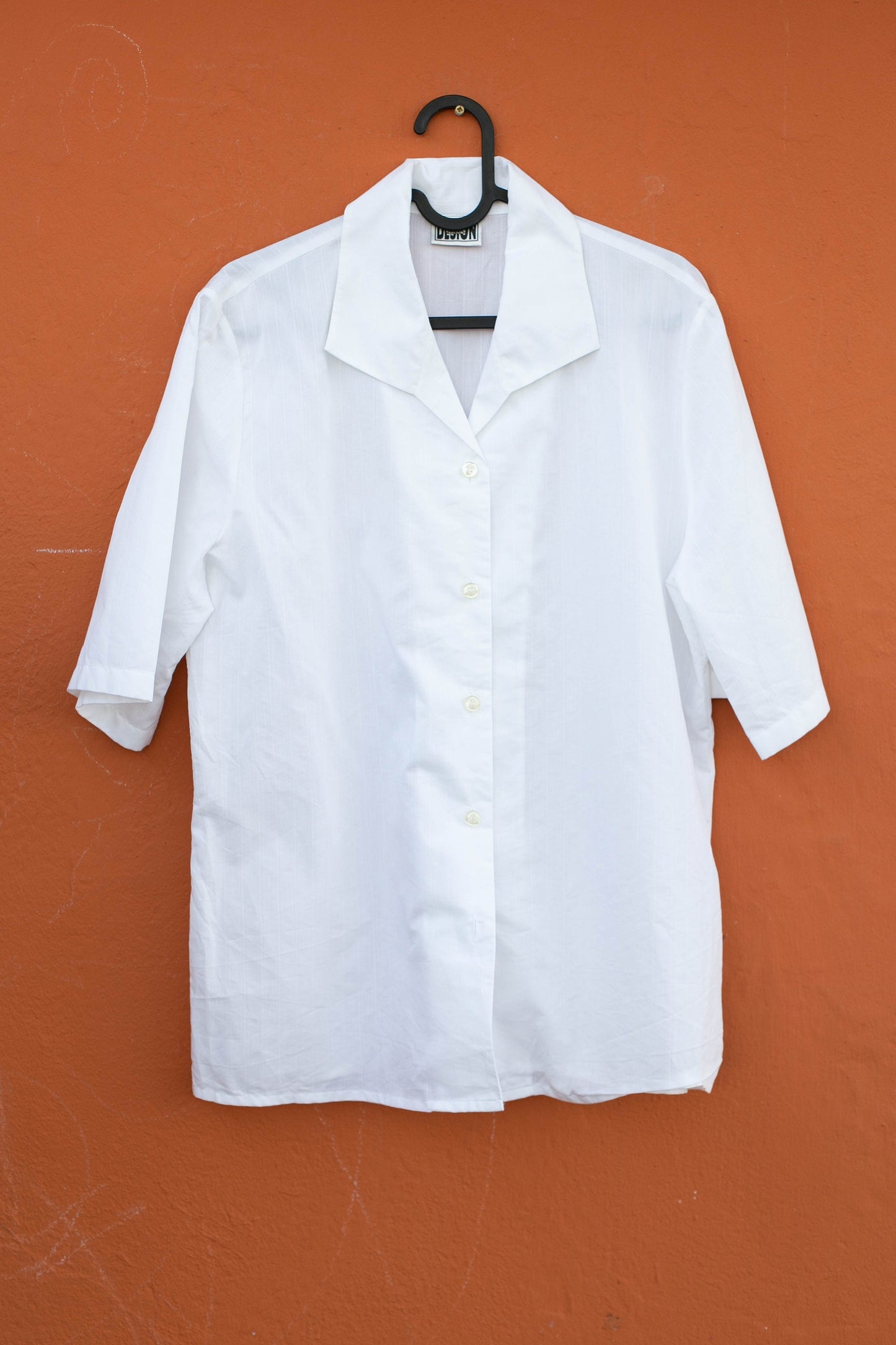 Vintage white button up blouse, White collared Burberrys of London shirt, Woman button up shirt, Oxford summer blouse,