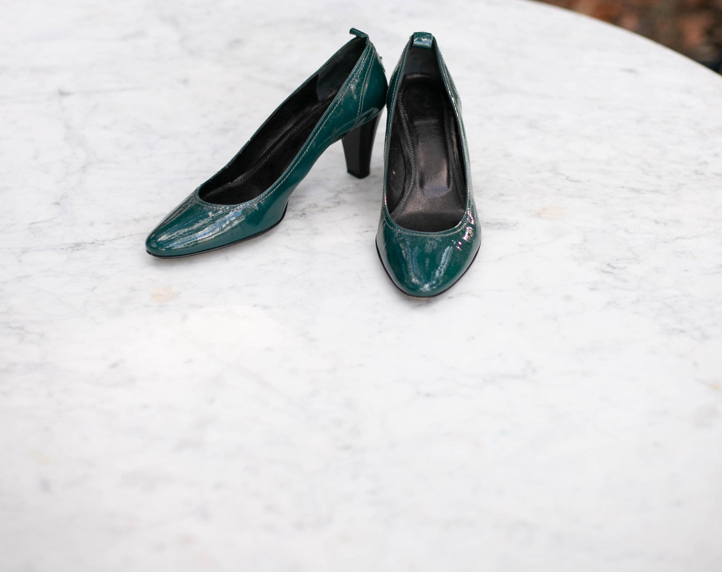 Vintage Escada Sport Patent Leather Heels – EU 40
