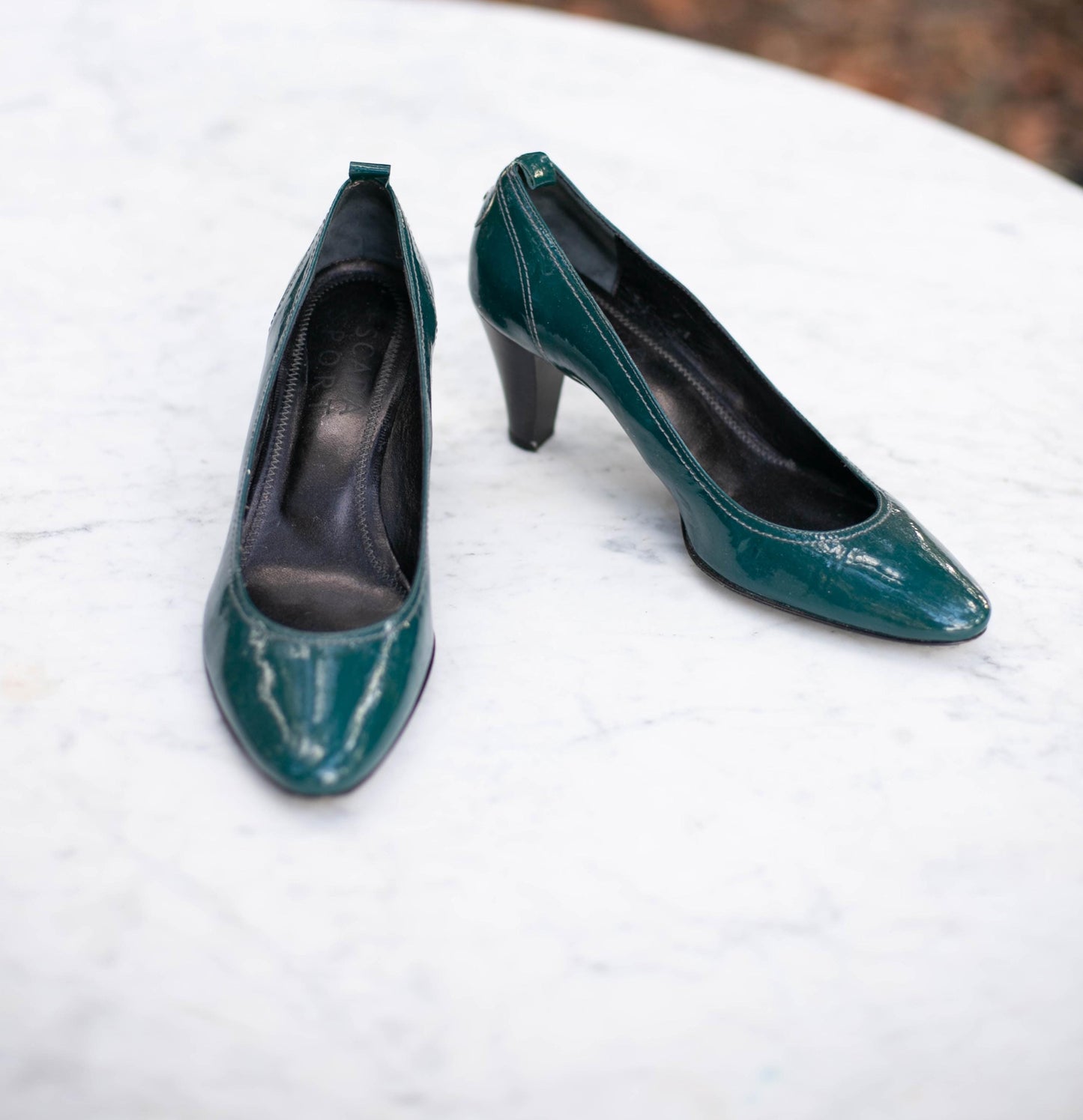 Vintage Escada Sport Patent Leather Heels – EU 40