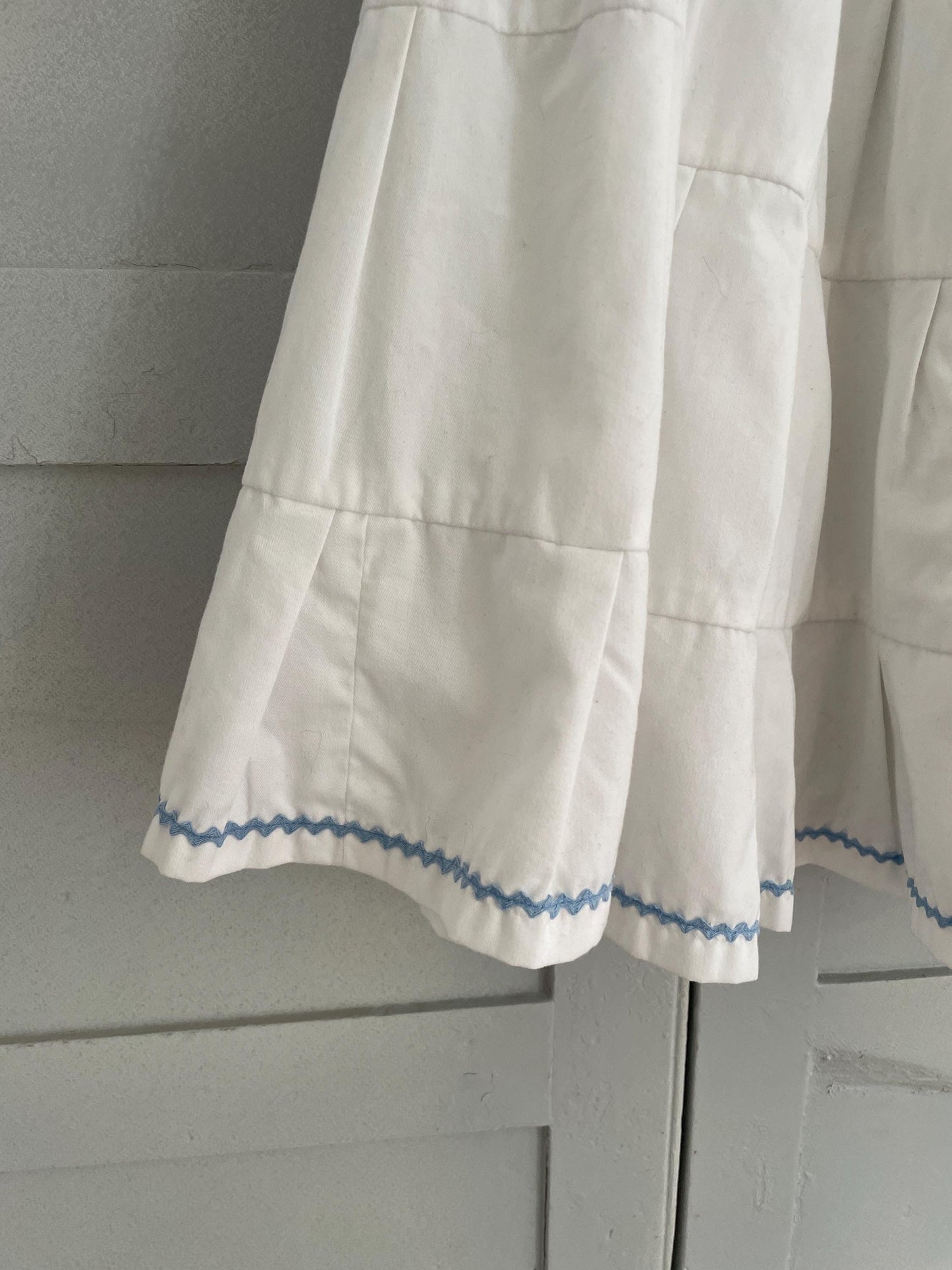 Vintage Cotton Midi Skirt | Cottagecore Summer Vibes | Handmade & Twirl-Ready