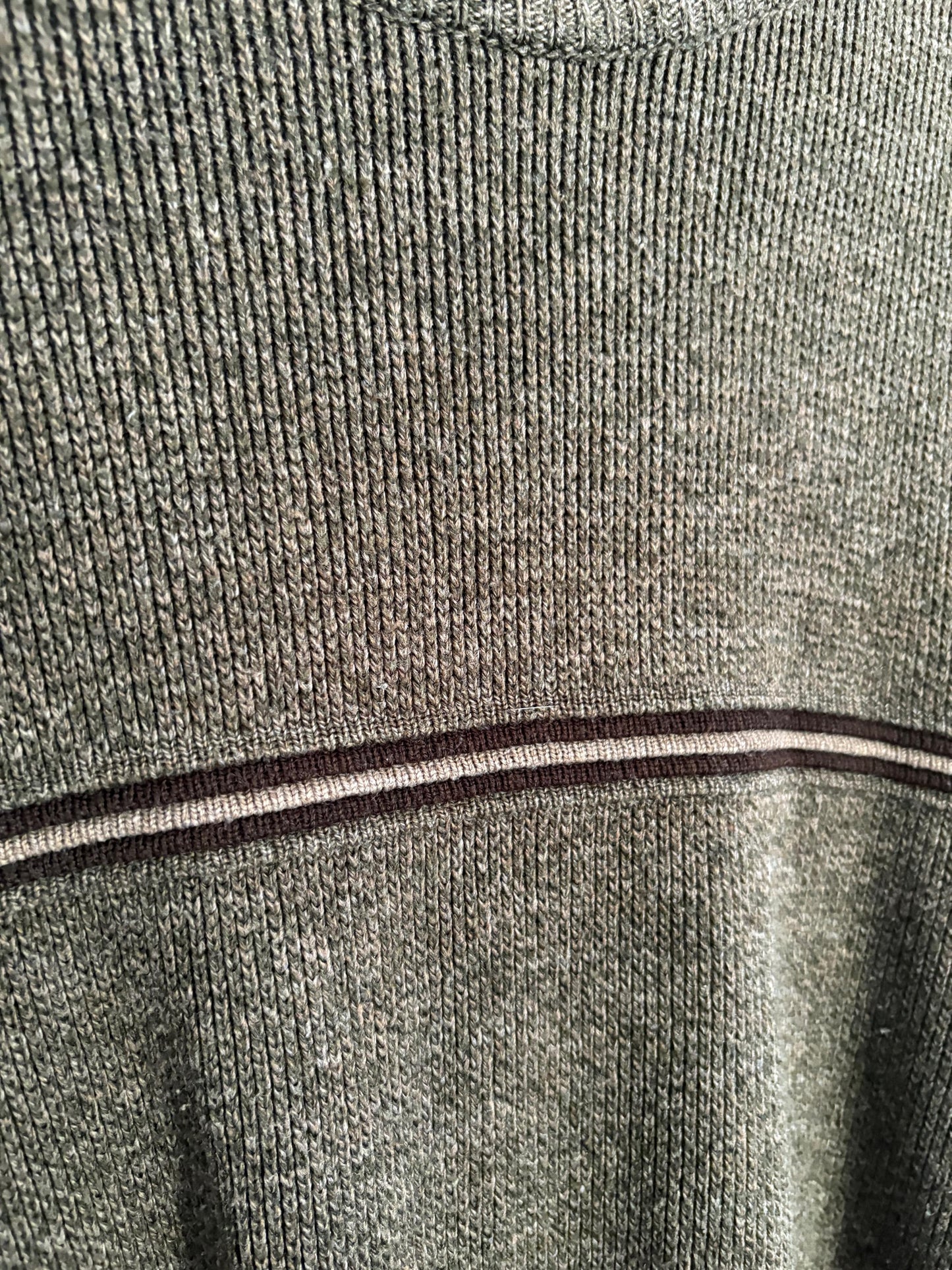 Vintage DARK ACADEMIA winter knit, Dark brown oversized jumper, Original vintage sweater