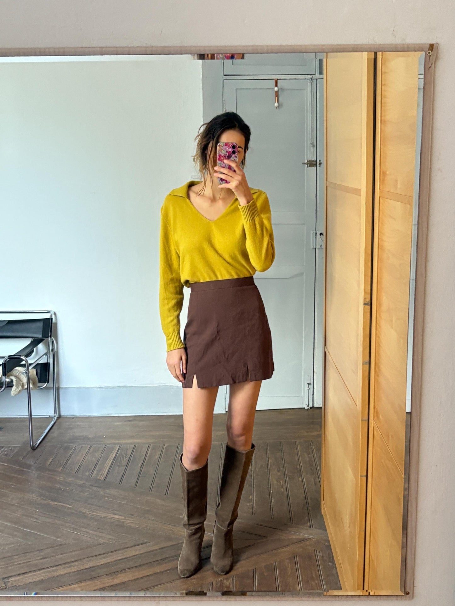 Vintage Benetton Mustard Cashmere Wool Sweater – Cozycore Queen Vibes