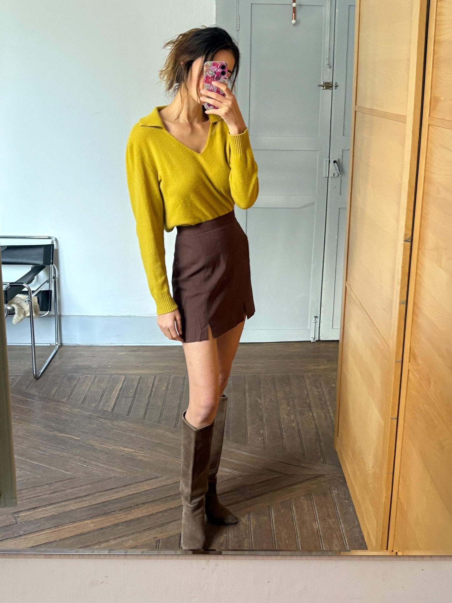 Vintage Benetton Mustard Cashmere Wool Sweater – Cozycore Queen Vibes