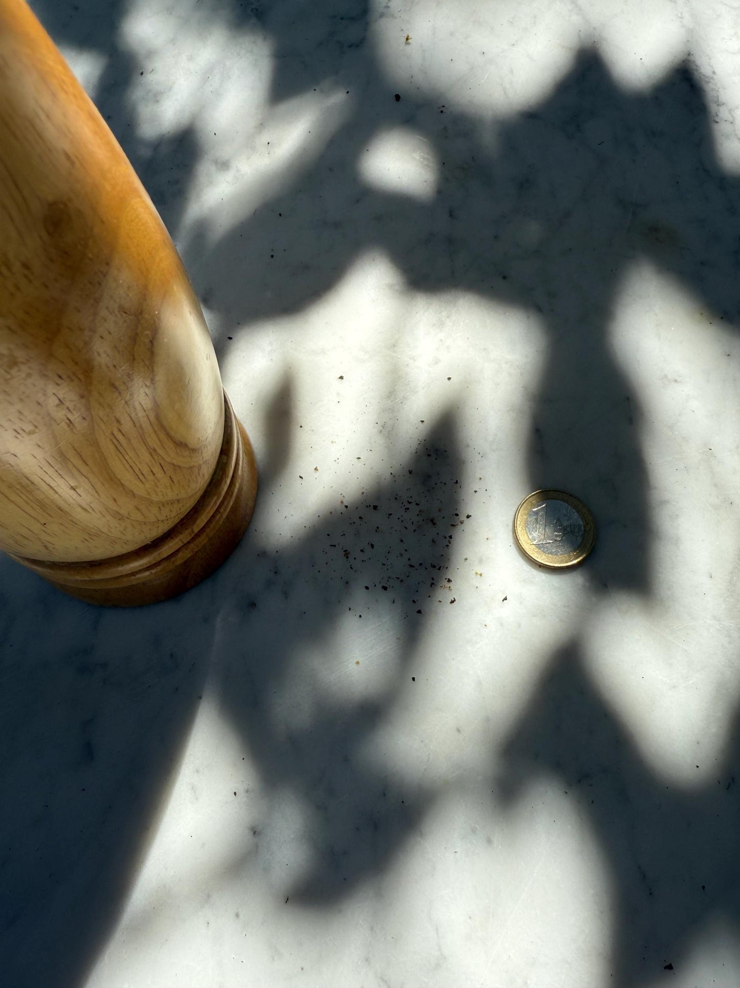 Rustic Wooden Pepper Grinder with Iron Mechanism — additional view 7