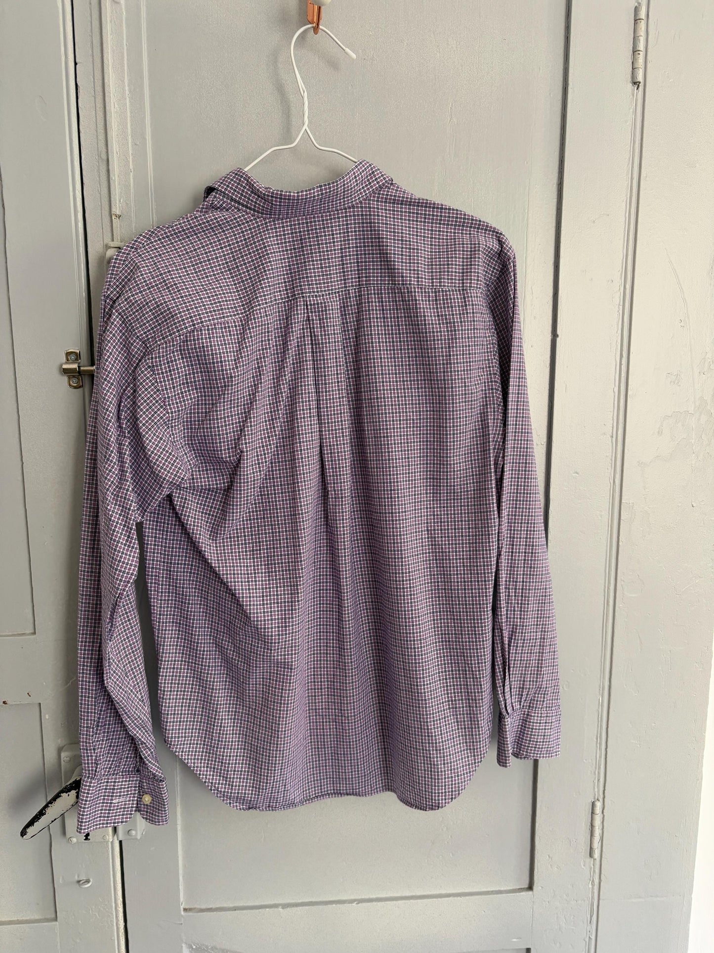 Vintage Polo by Ralph Lauren checkered Button Down Shirt | Vintage High End Luxury Designer blouse
