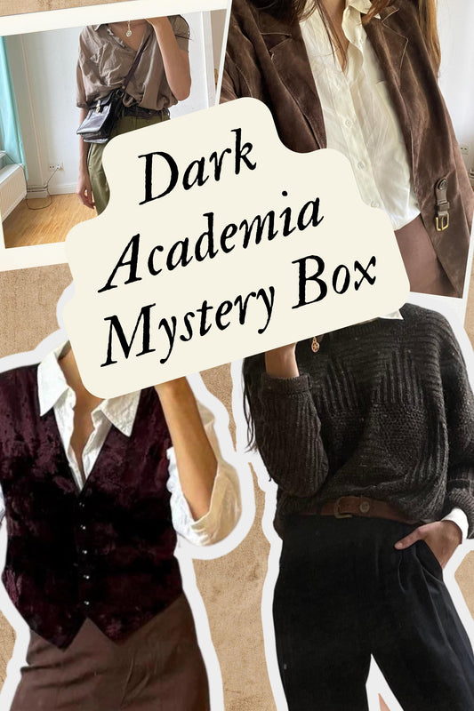 Dark Academia Vintage Outfit Bundle — detail