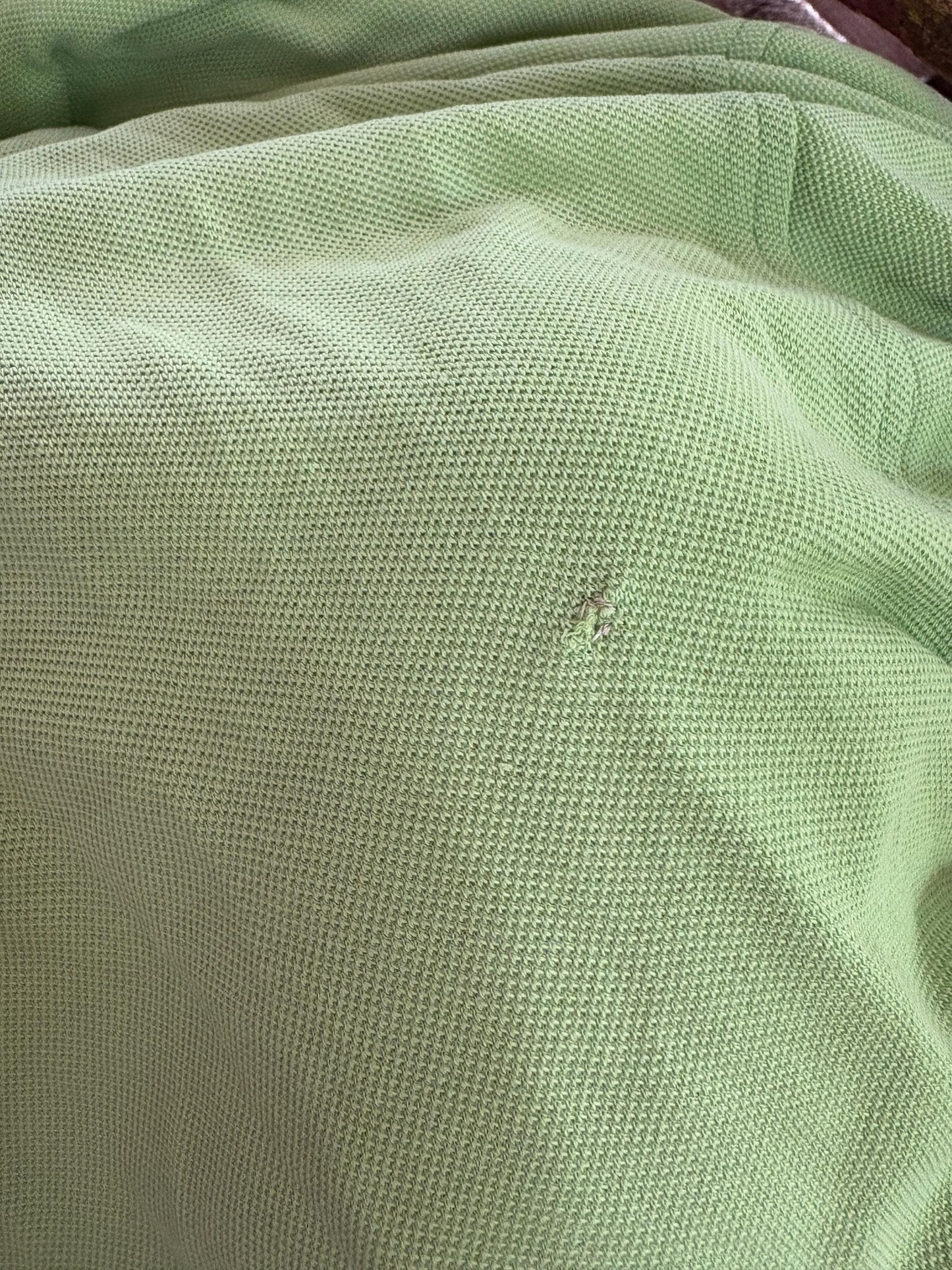 Vintage Burberrys Bright Green Polo Shirt — additional view 11