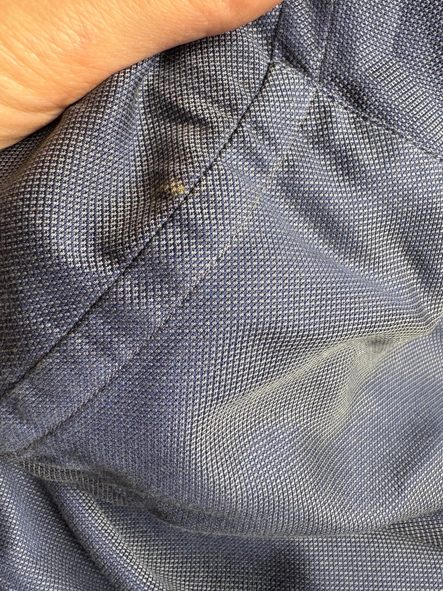 Vintage Lacoste Button Down Shirt – Classic Blue Long Sleeve Shirt, Crocodile Logo, Unisex Preppy Style