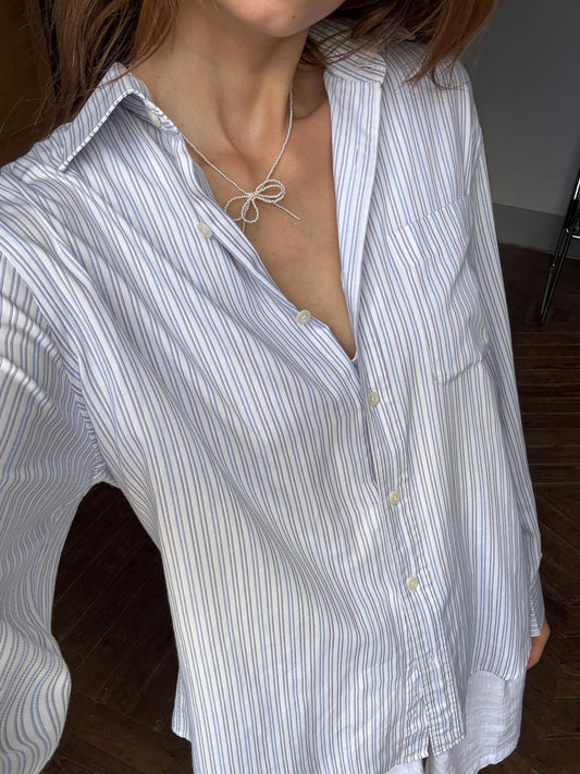 Vintage Emidio Tucci button down shirt, Soft fabric oversized men blouse, Boyfriend design wear, Size 4