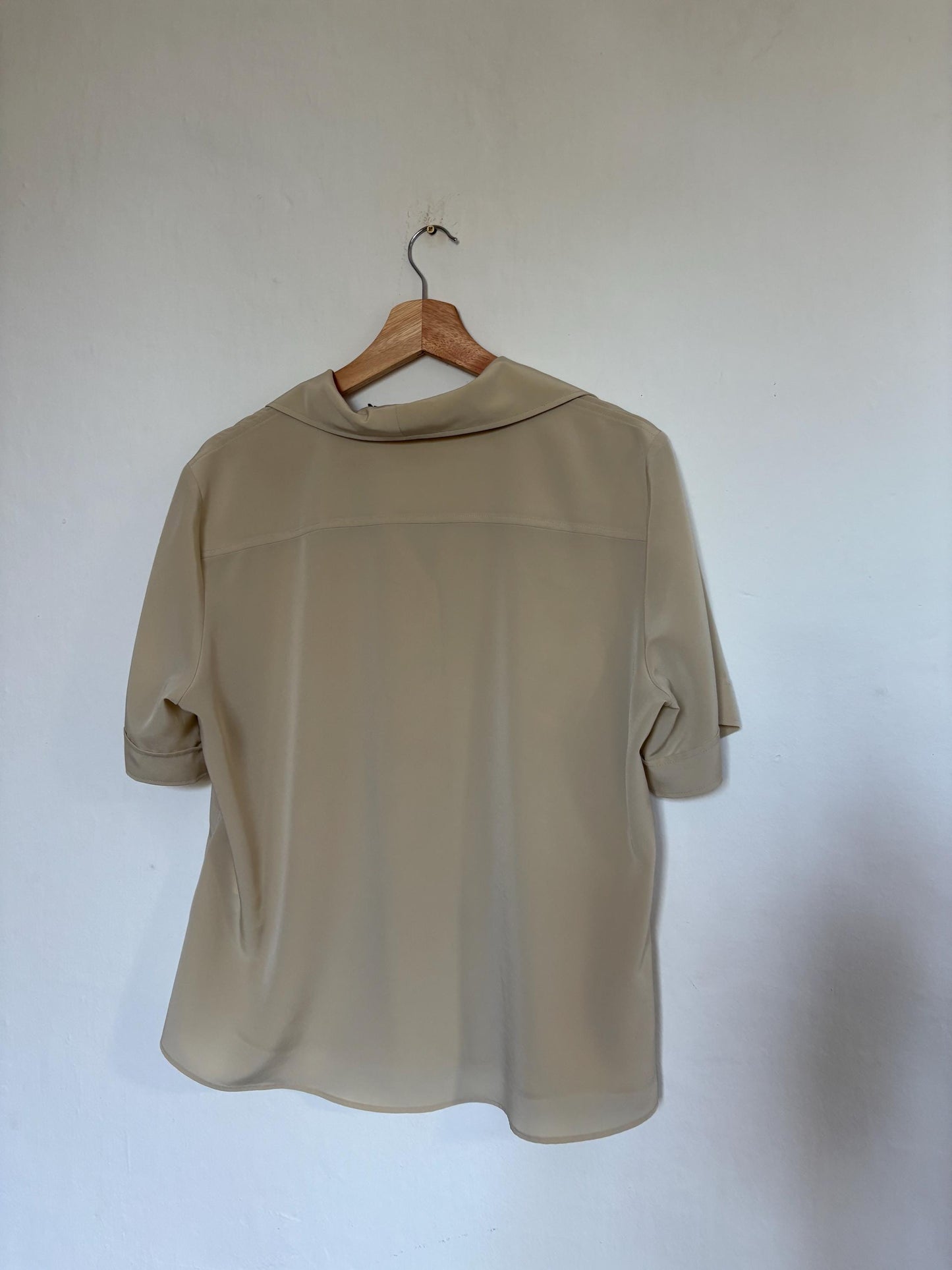 Luxury vintage Burberry London summer blouse, Lightweight button up shirt, Vintage designer wear, Preppy top, M