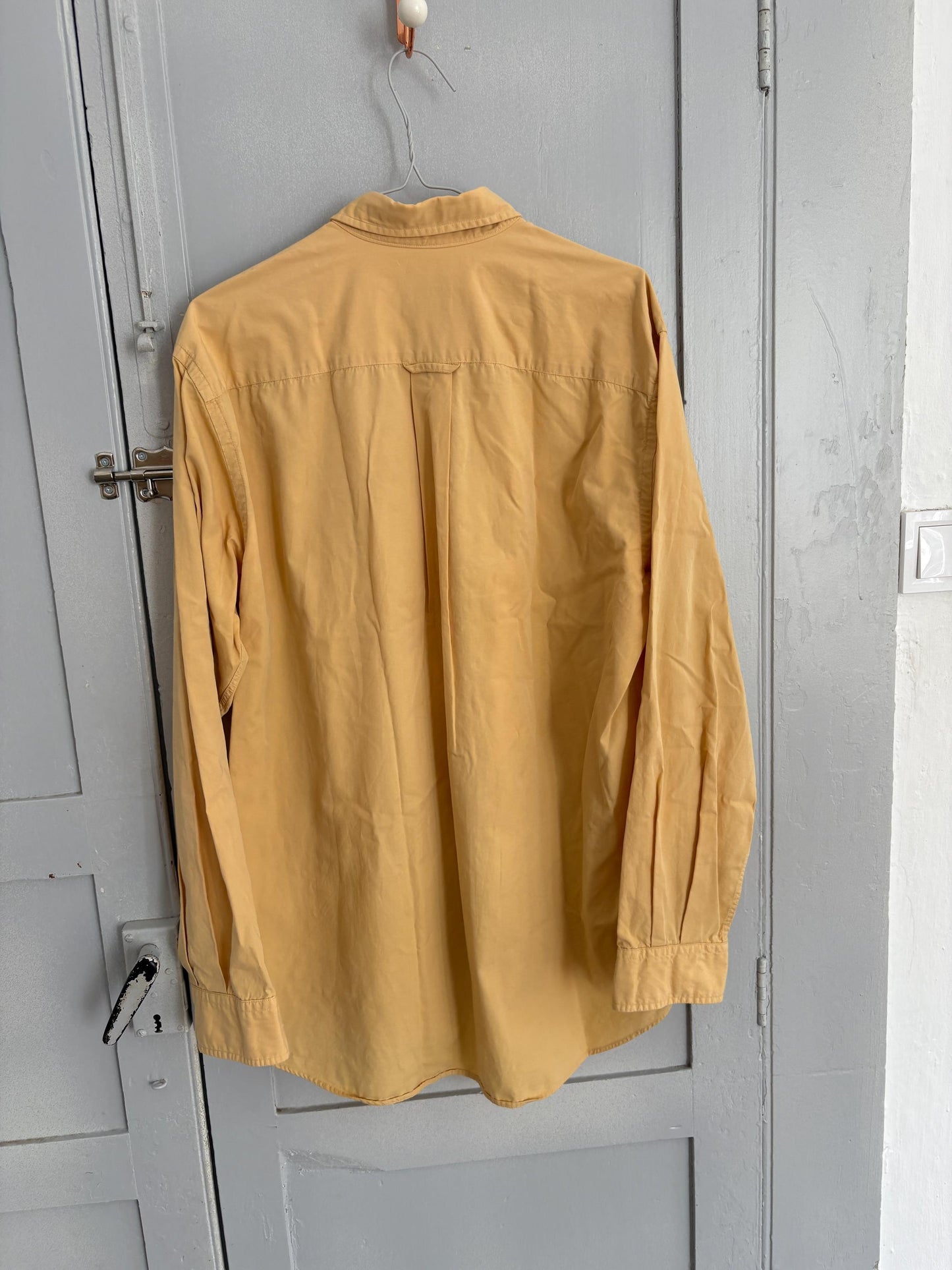 Vintage Yellow Lacoste Cotton Shirt — additional view 10