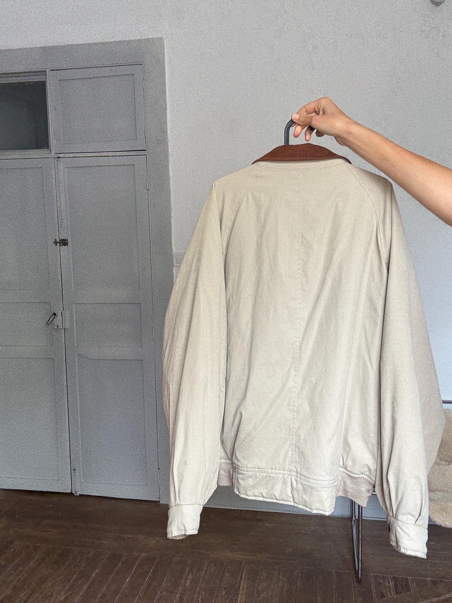 Vintage Yves Saint Laurent Jacket XL – Unisex Designer Bomber with Leather Details | Y2K Minimalist Style