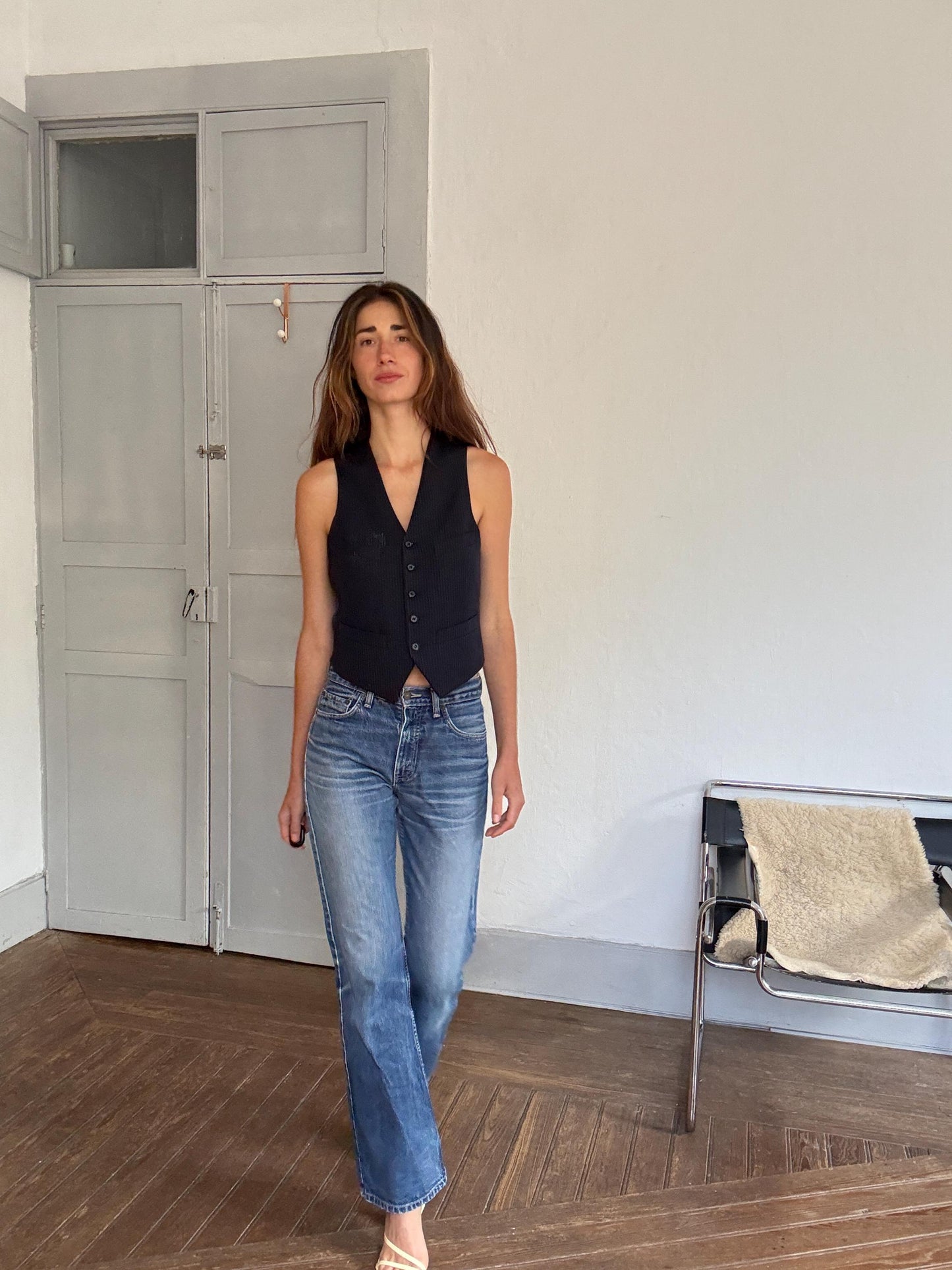 Vintage 90s Y2K Flare Jeans – Size 30L34 – Worn-In Cool