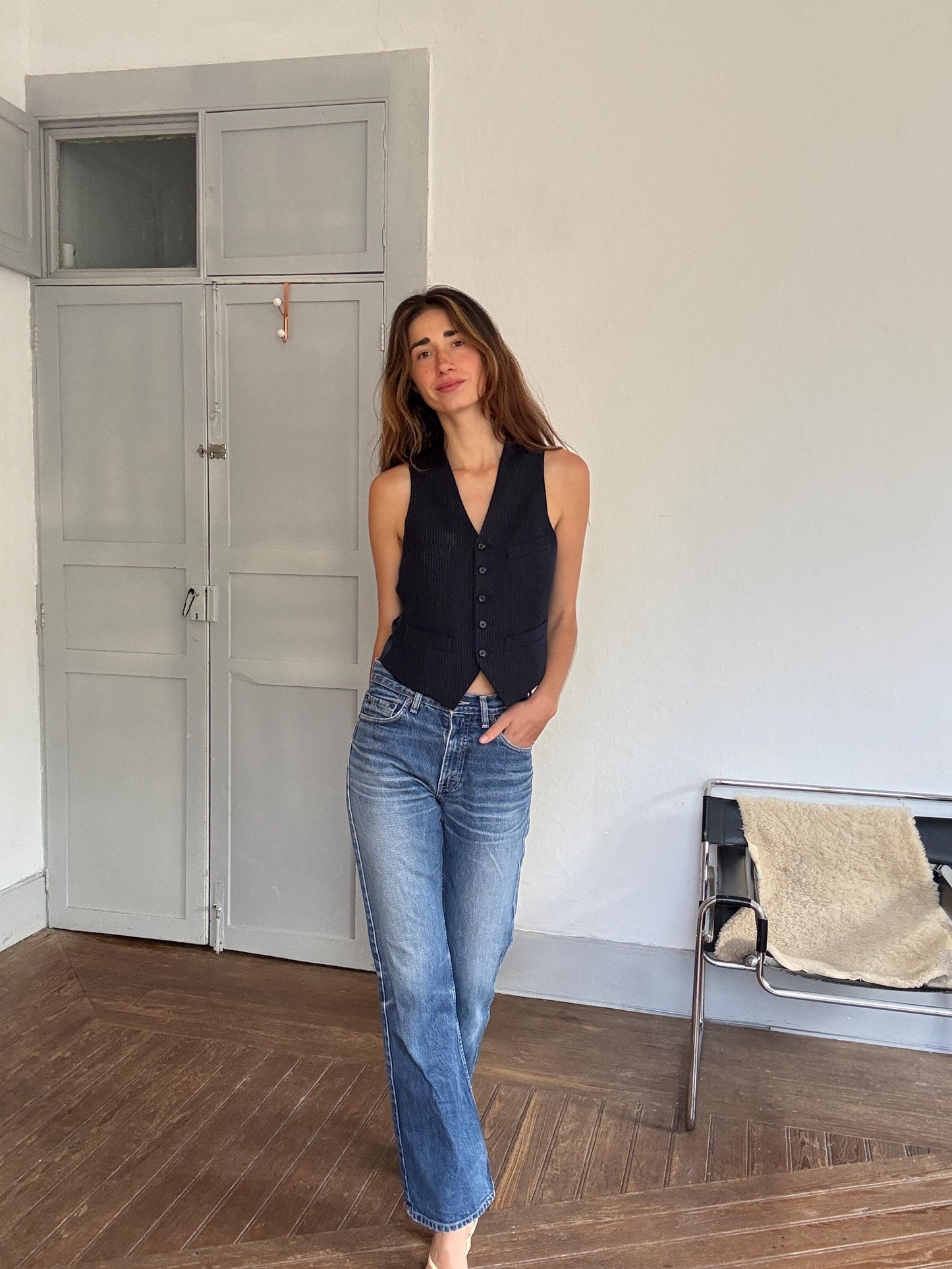 Vintage 90s Y2K Flare Jeans – Size 30L34 – Worn-In Cool