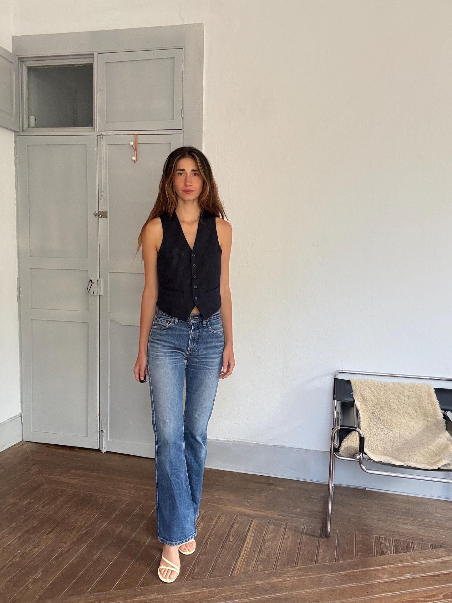 Vintage 90s Y2K Flare Jeans – Size 30L34 – Worn-In Cool