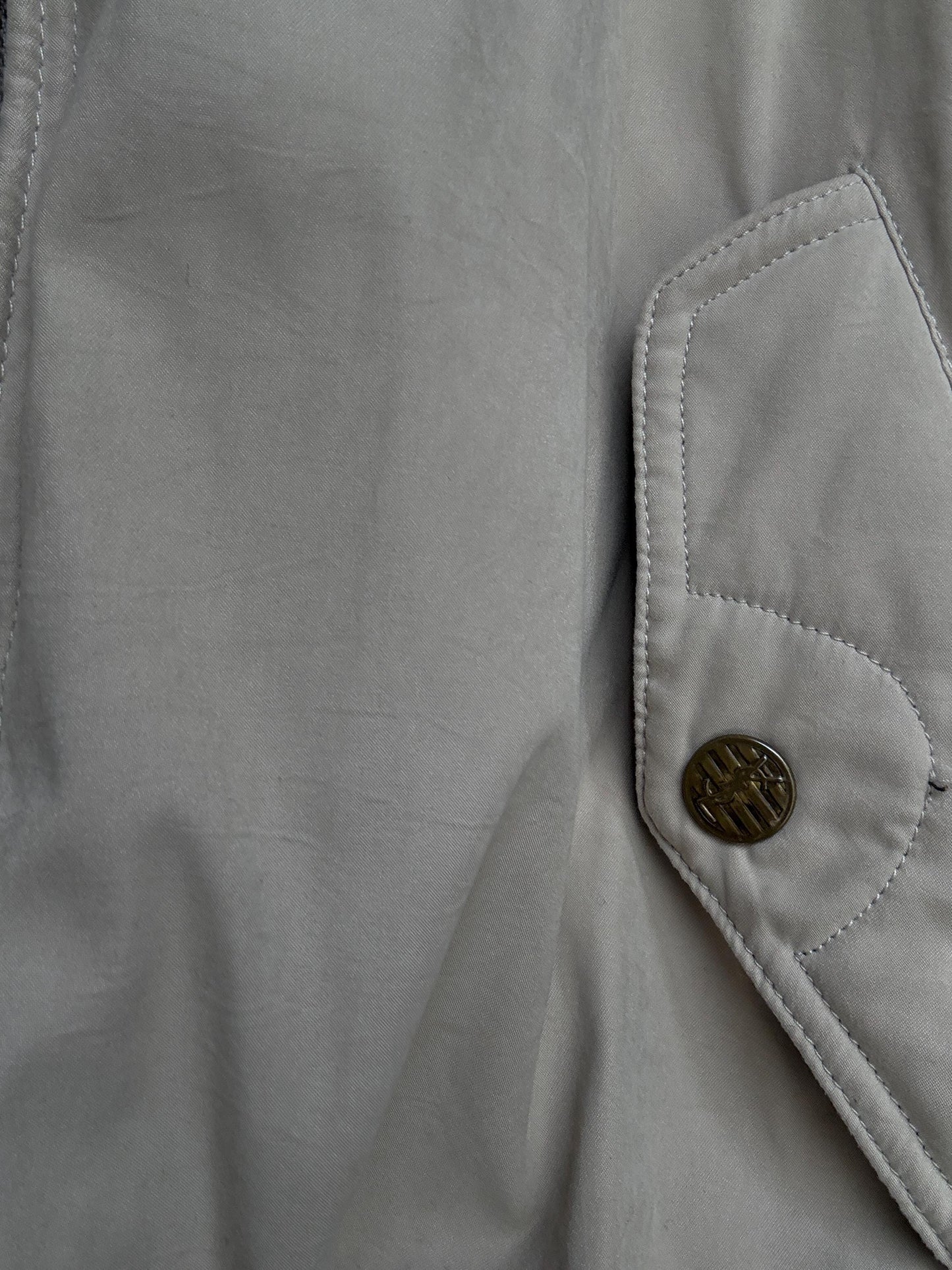 Vintage Yves Saint Laurent Jacket XL – Unisex Designer Bomber with Leather Details | Y2K Minimalist Style