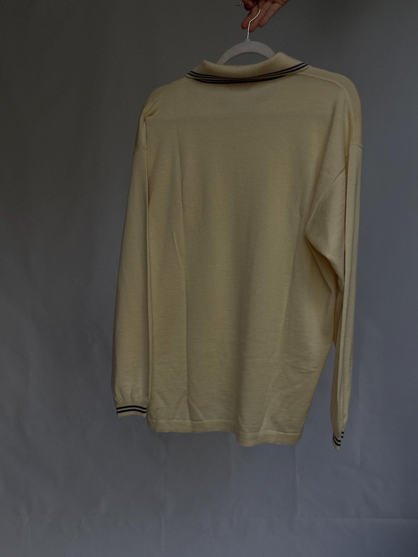 Vintage Loewe Merino & Silk Polo – Unisex Luxury From Madrid