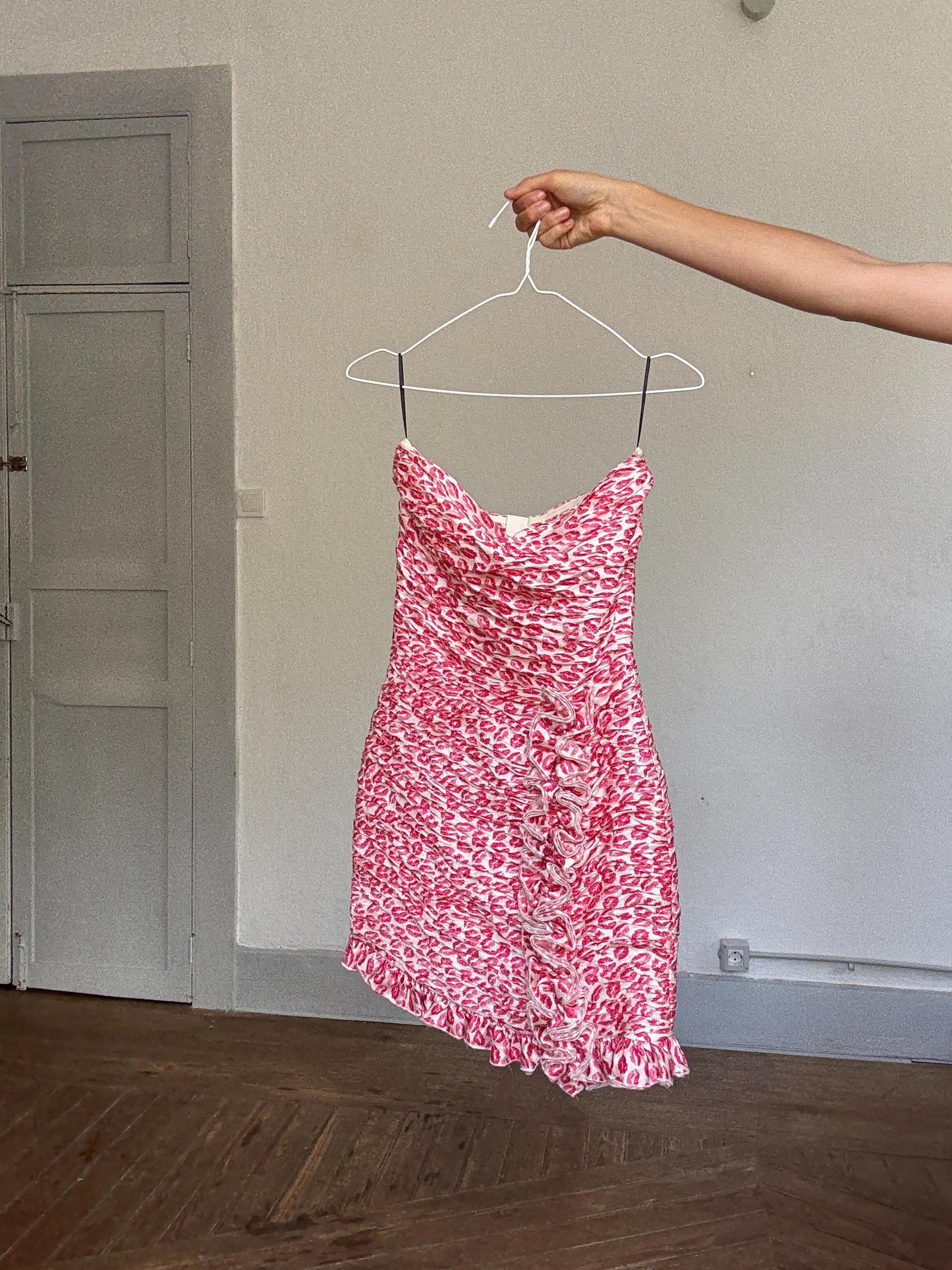 Y2K Kiss Print Mini Dress — additional view 10