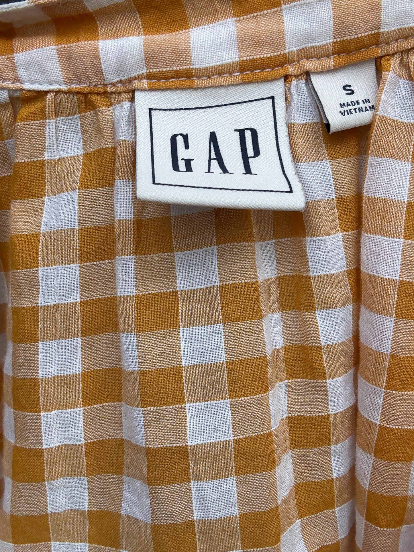 Yellow Gingham Blouse by GAP – Cottagecore but Make It Chic