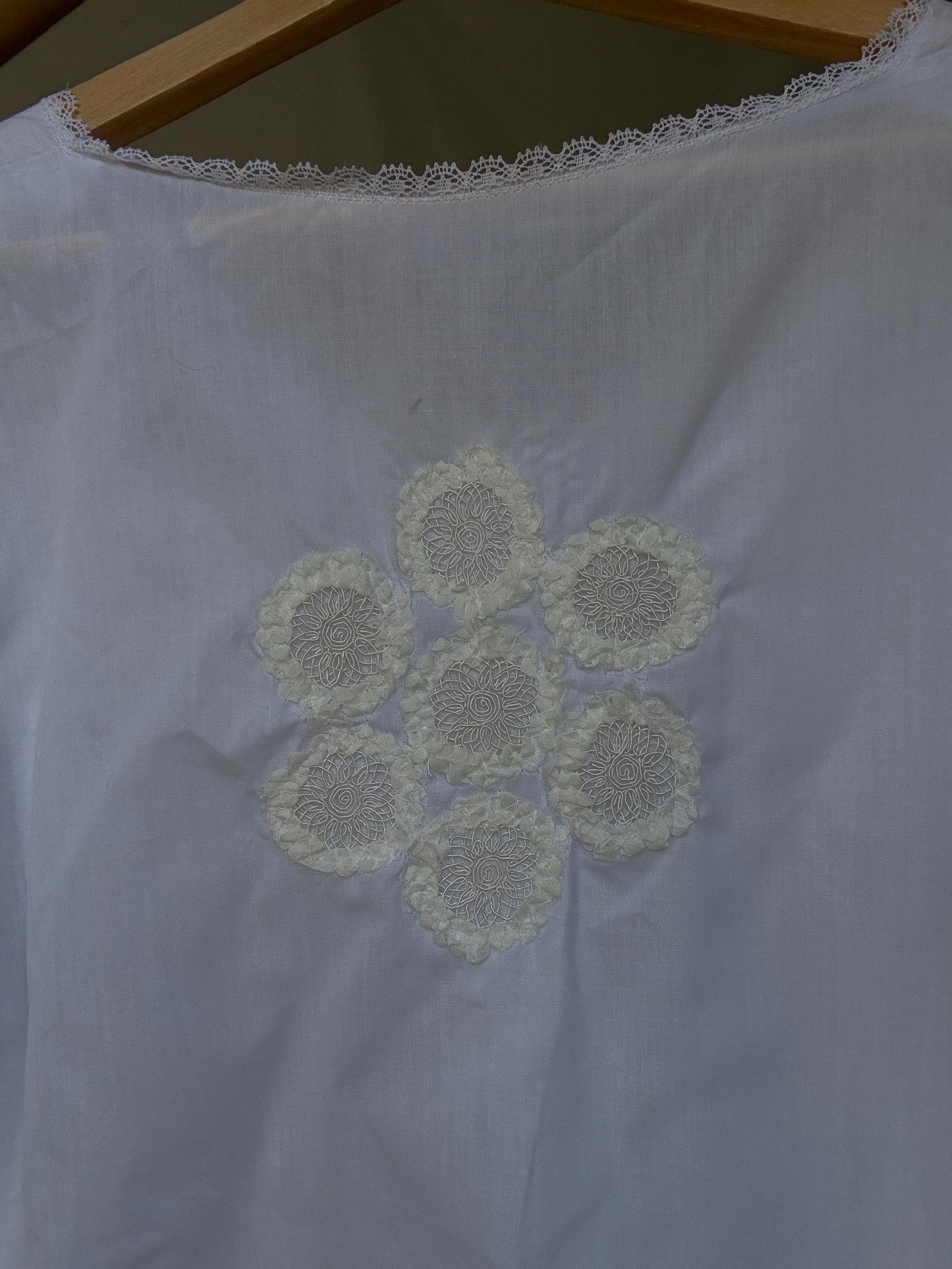 Antique Spanish Ethnographic woman blouse, Canarian Embroidered Blouse – Gran Canaria Romantic Cottagecore Dream outfit, Historic wear
