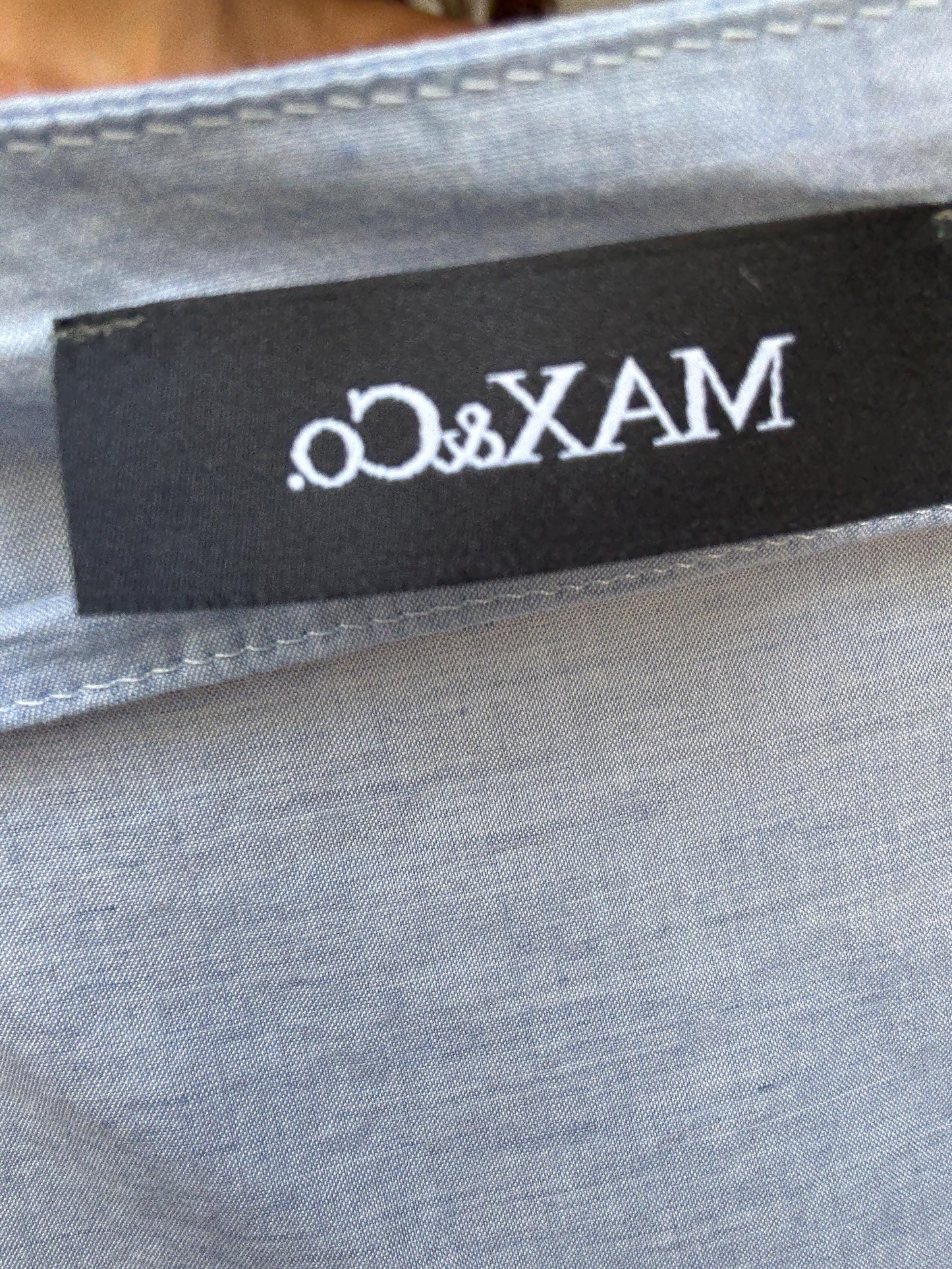 Y2K Max&Co sleeveless fitted black top with cotton feel and side zipper – minimalist Italian piece fits like US S-M early 2000s style