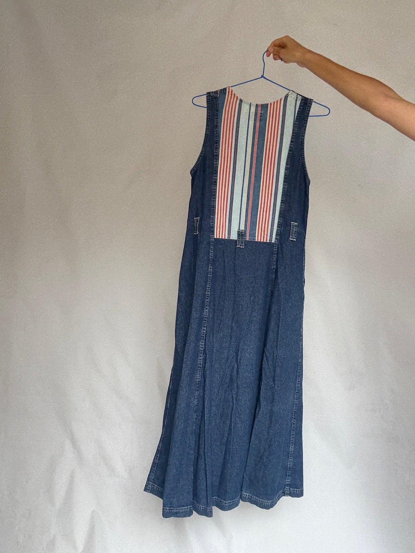 Vintage Chipie Denim Midi Dress — additional view 10