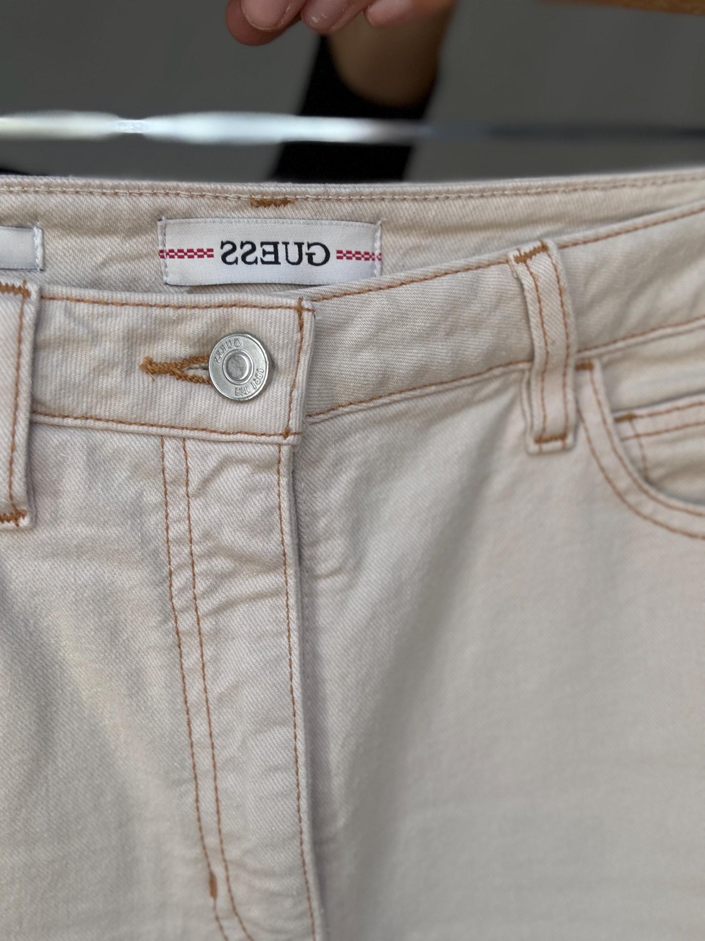 Off-White High Rise Mom Jeans — additional view 10