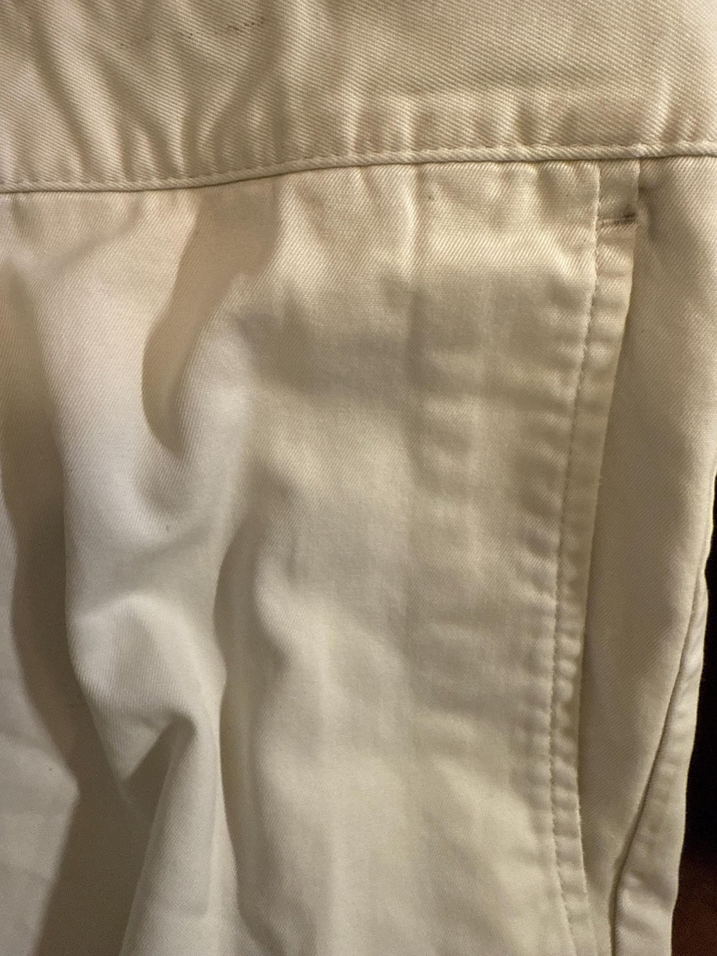 Burberry Cotton High-Waist White Pants — additional view 10