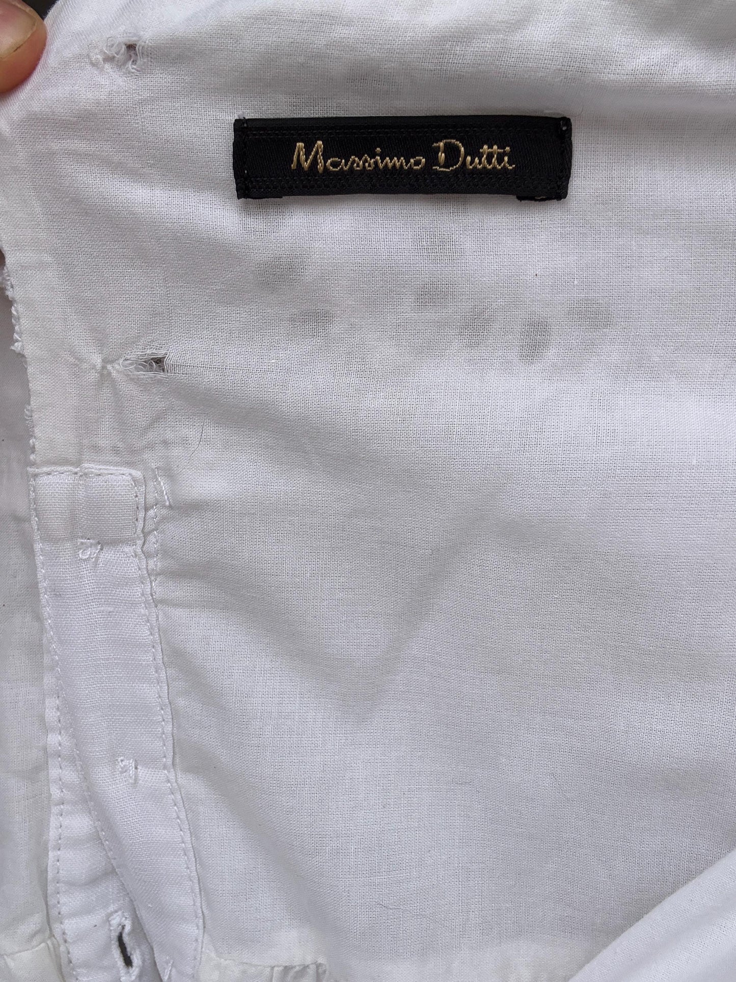 Eyelet fabric white long dress, Wedding guest fitted bodice, Summer party intricate broderie anglaise, elegant minimalist, US XS,