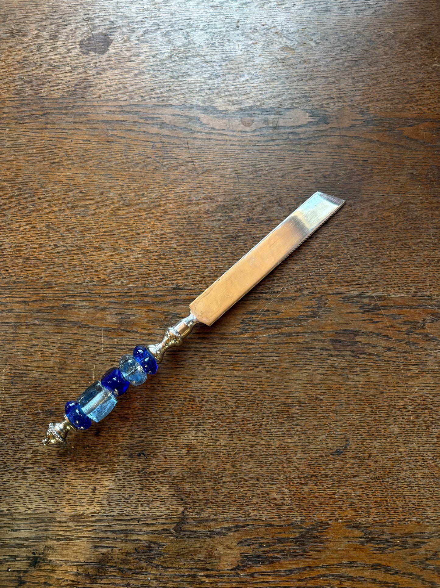 Ornate Silver Plated Butter Knife — additional view 13