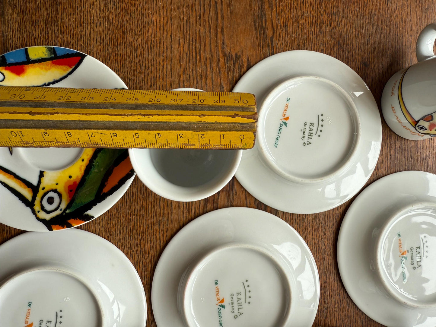 Kahla Espresso Cup Set With Abstract Saucers — additional view 15