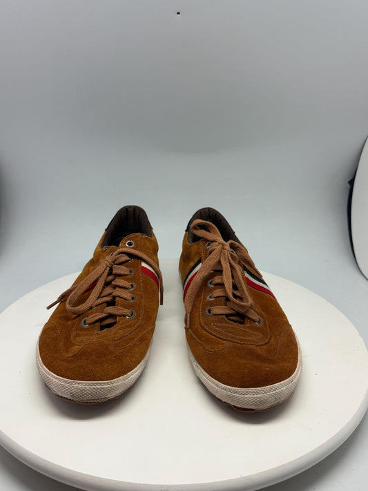 El Ganso Brown Suede Leather Shoes — detail