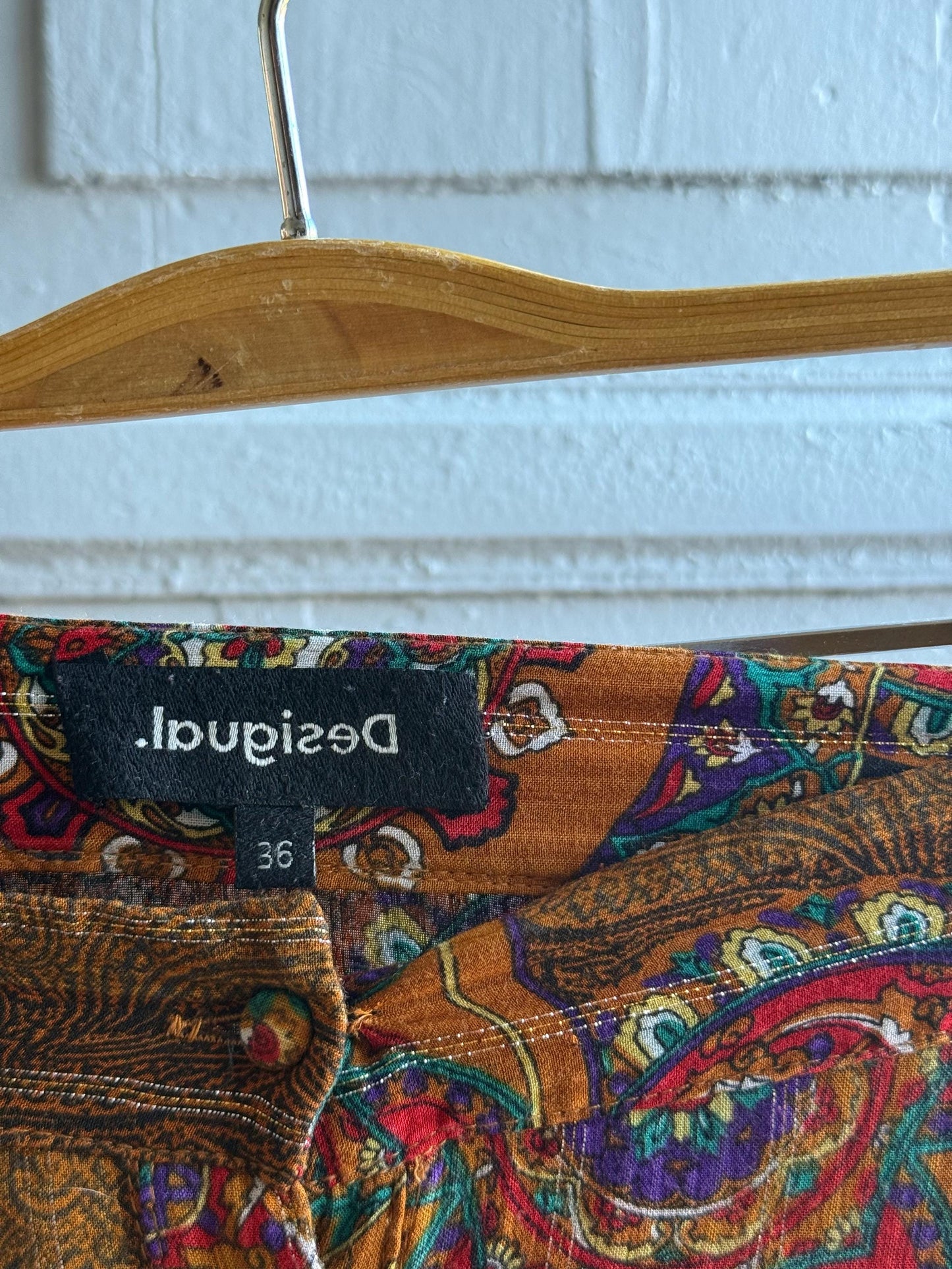 Vintage Desigual Floral Maxi Skirt — additional view 11