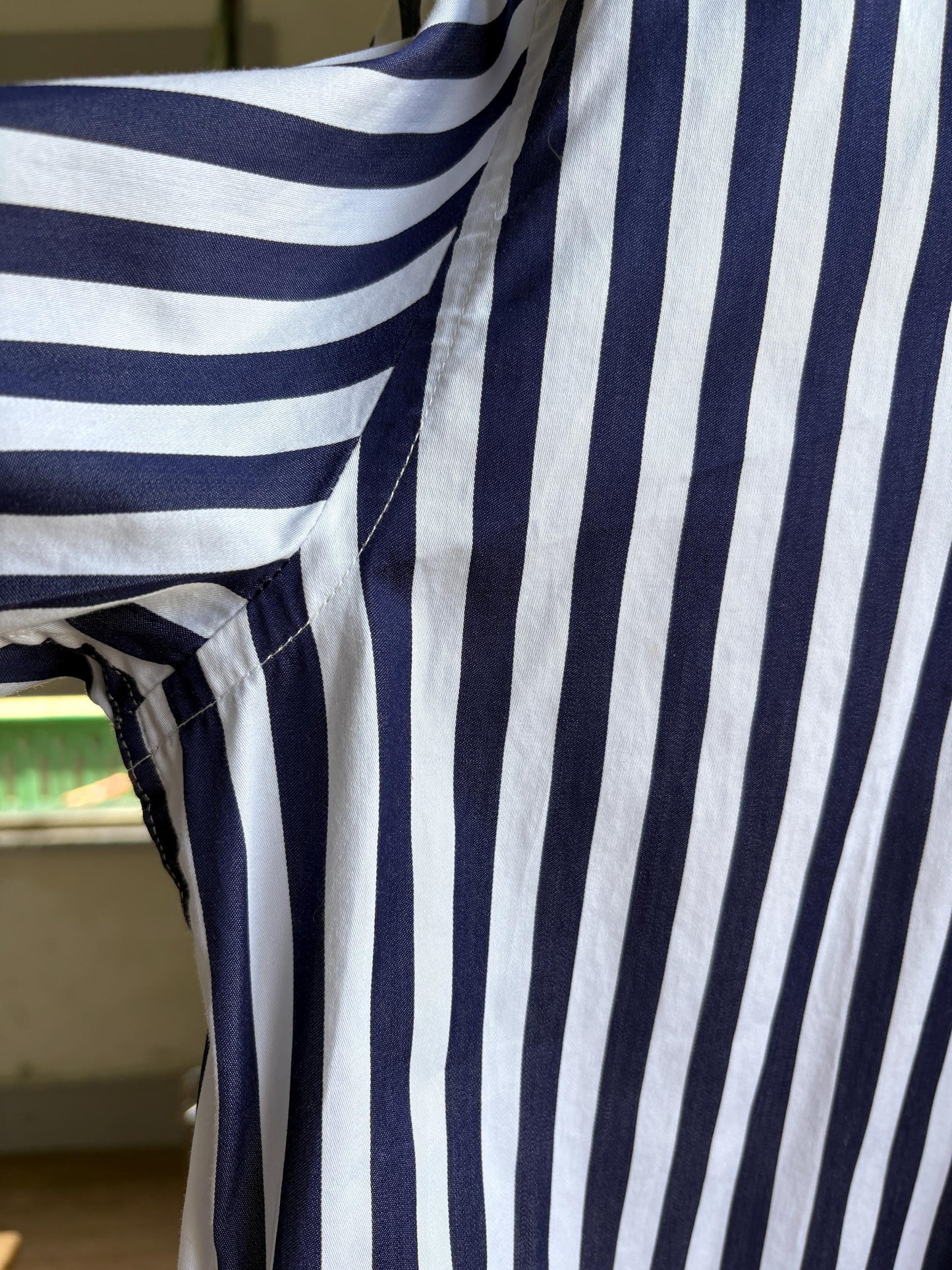 Navy Striped Preppy Shirt — additional view 15