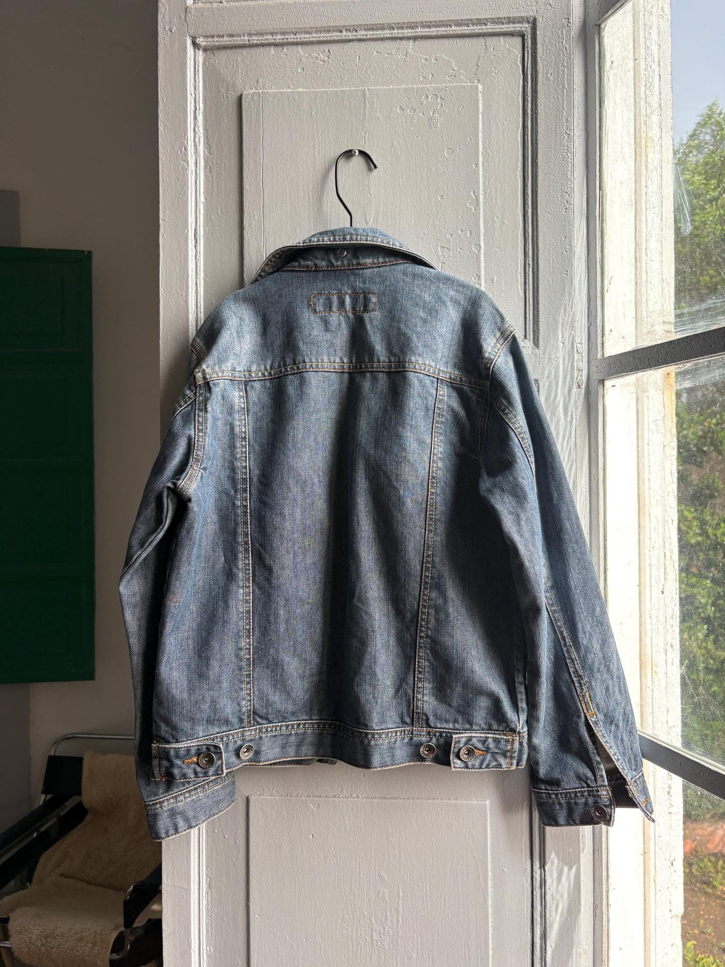 Vintage 90s Blue Denim Kids Jacket — additional view 12