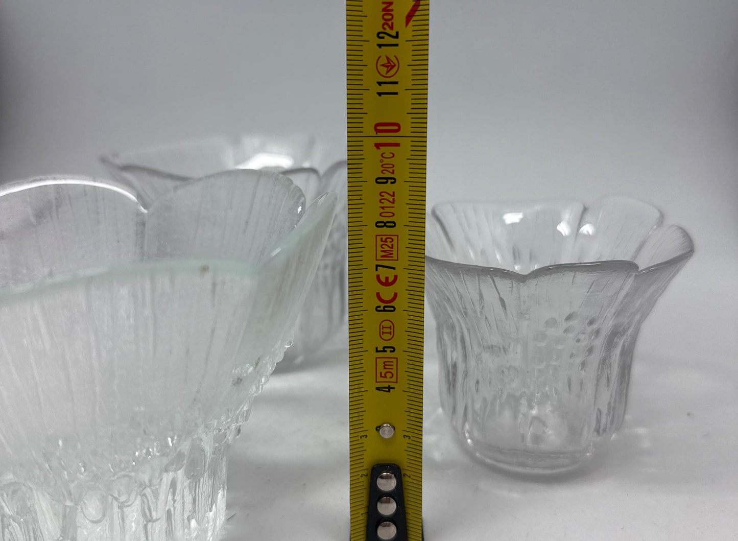 Vintage Floral Glass Candle Holder Set — additional view 10