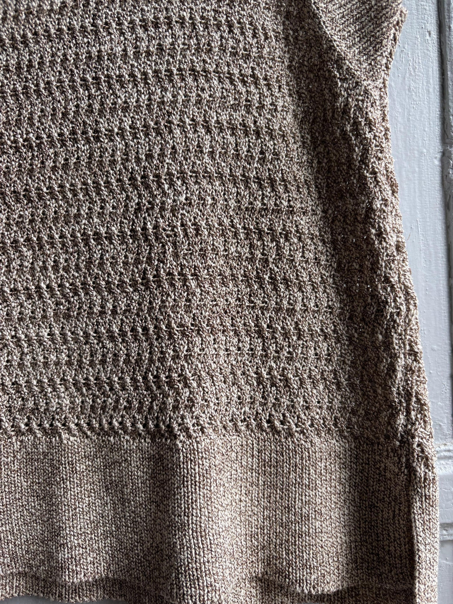 Light Grey Glitter Knit Camisole — additional view 11