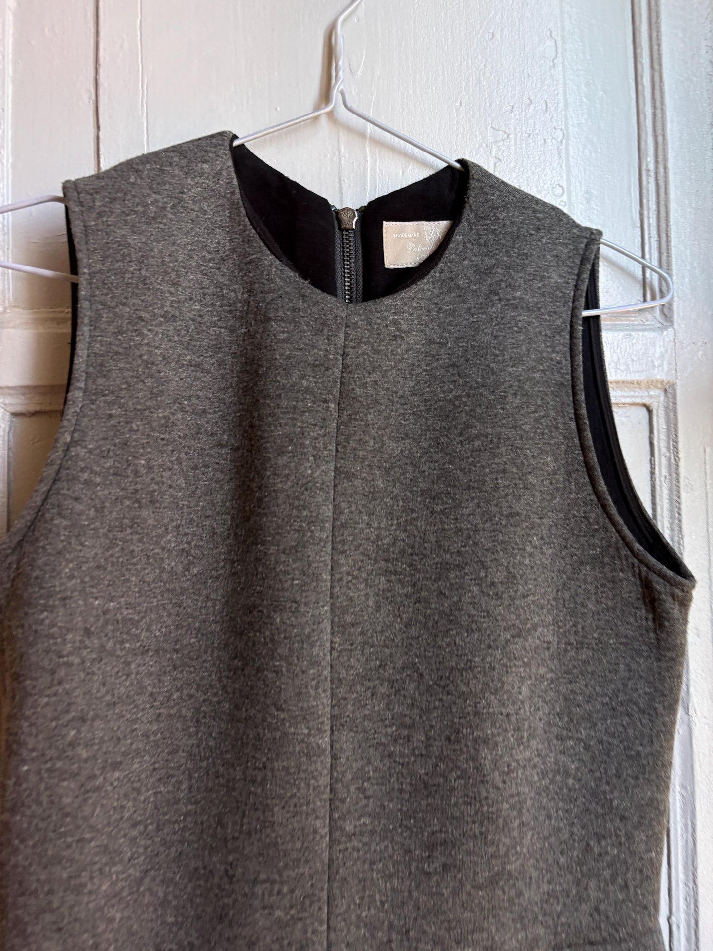 Pedro Del Hierro Grey Sleeveless Winter Dress — additional view 13