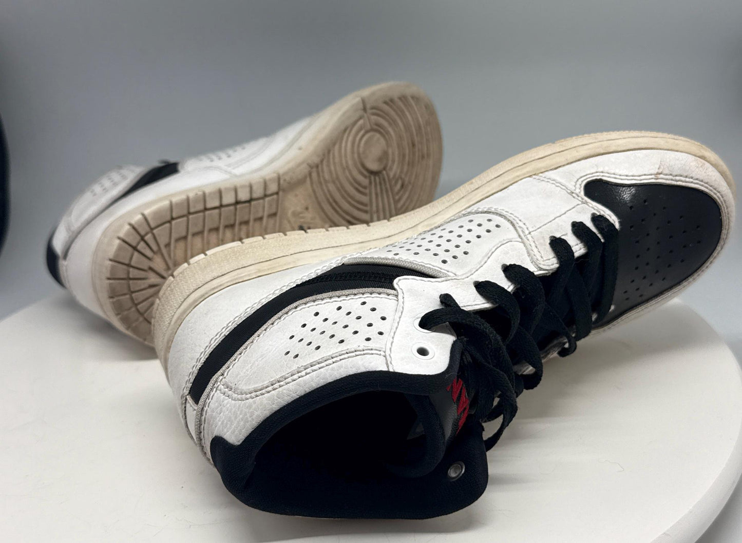 Jordan Access GS AV7941-101 White Black Red Sneakers – Youth 5Y / EU 37.5 – Pre-Owned Jumpman Shoes