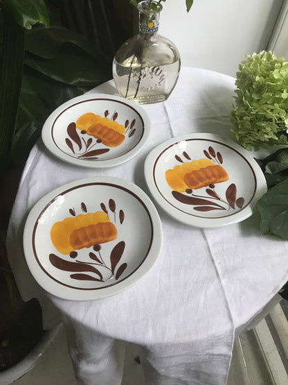 Vintage Floral Breakfast Plate Set of 3 — additional view 6