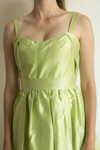 Pastel Green Wedding Guest Dress — additional view 9